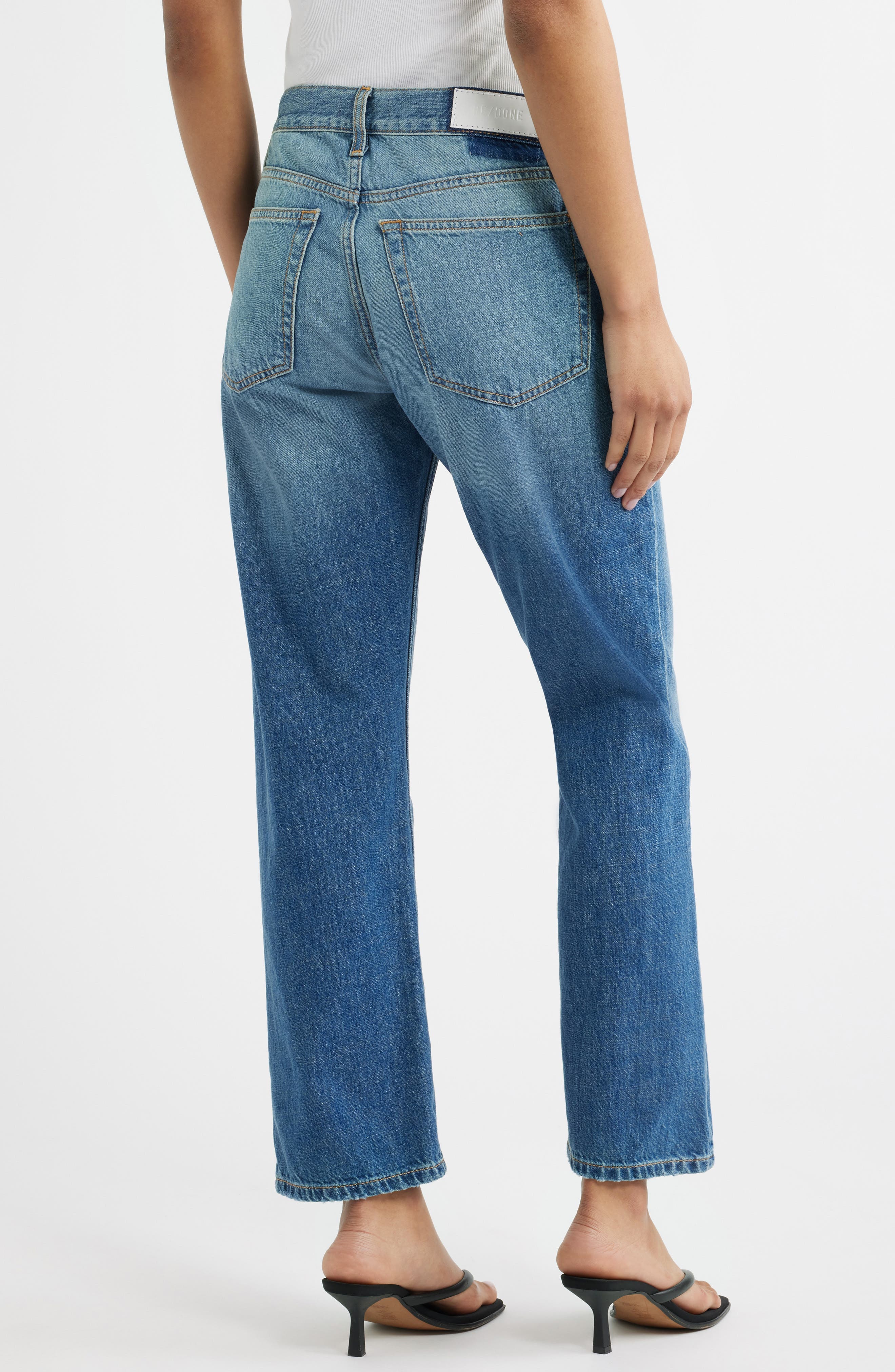 The Blondie High Waist Crop Straight Leg - image 2