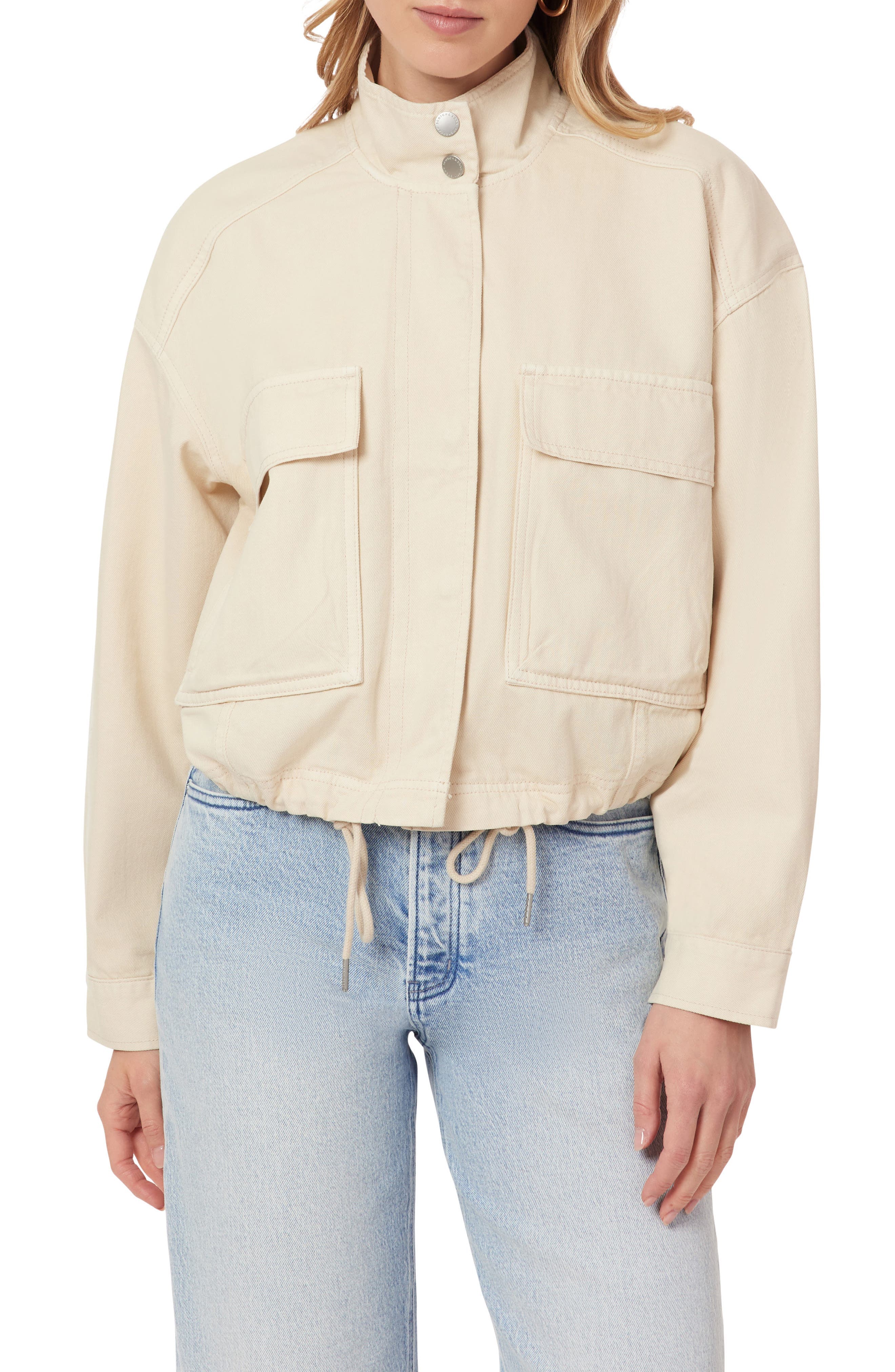 Cropped Utility Jacket - image 2