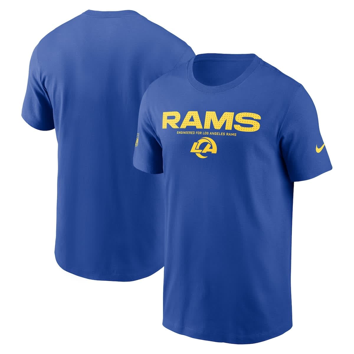 Men's Nike Royal Los Angeles Rams Sideline Dri-FIT T-Shirt - image 1