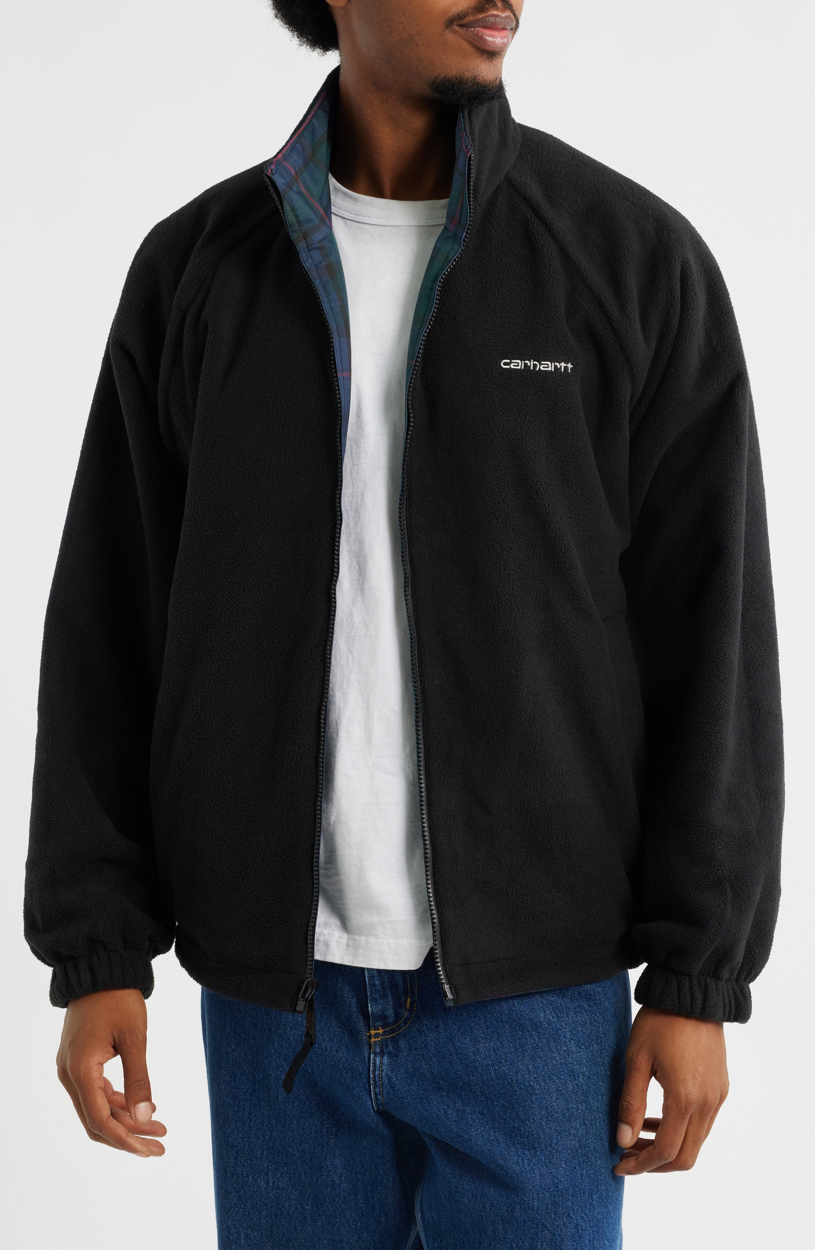 Planer Water Repellent Reversible Canvas & Fleece Jacket - image 2