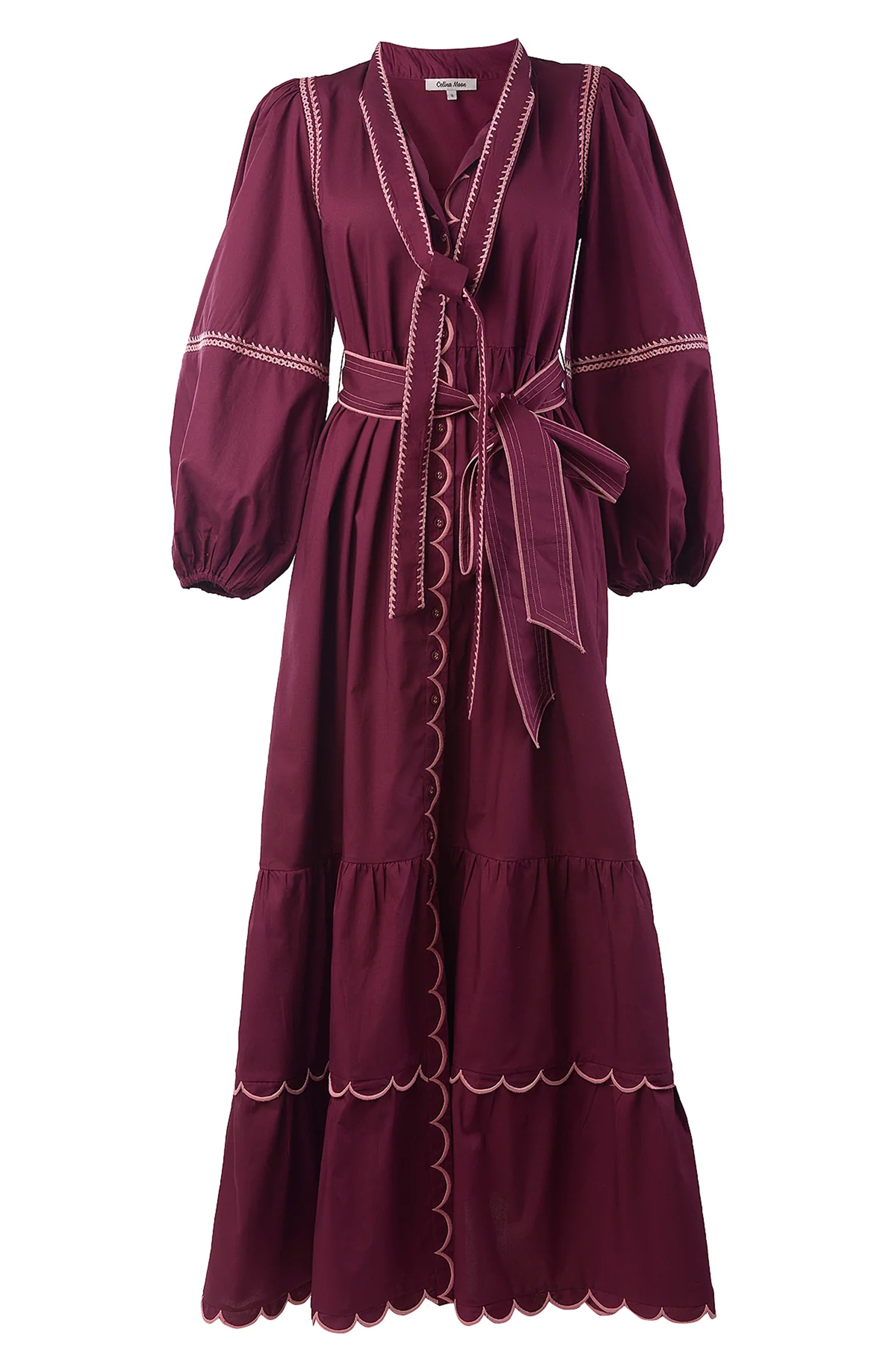 Myrna Long Sleeve Maxi Dress - image 1