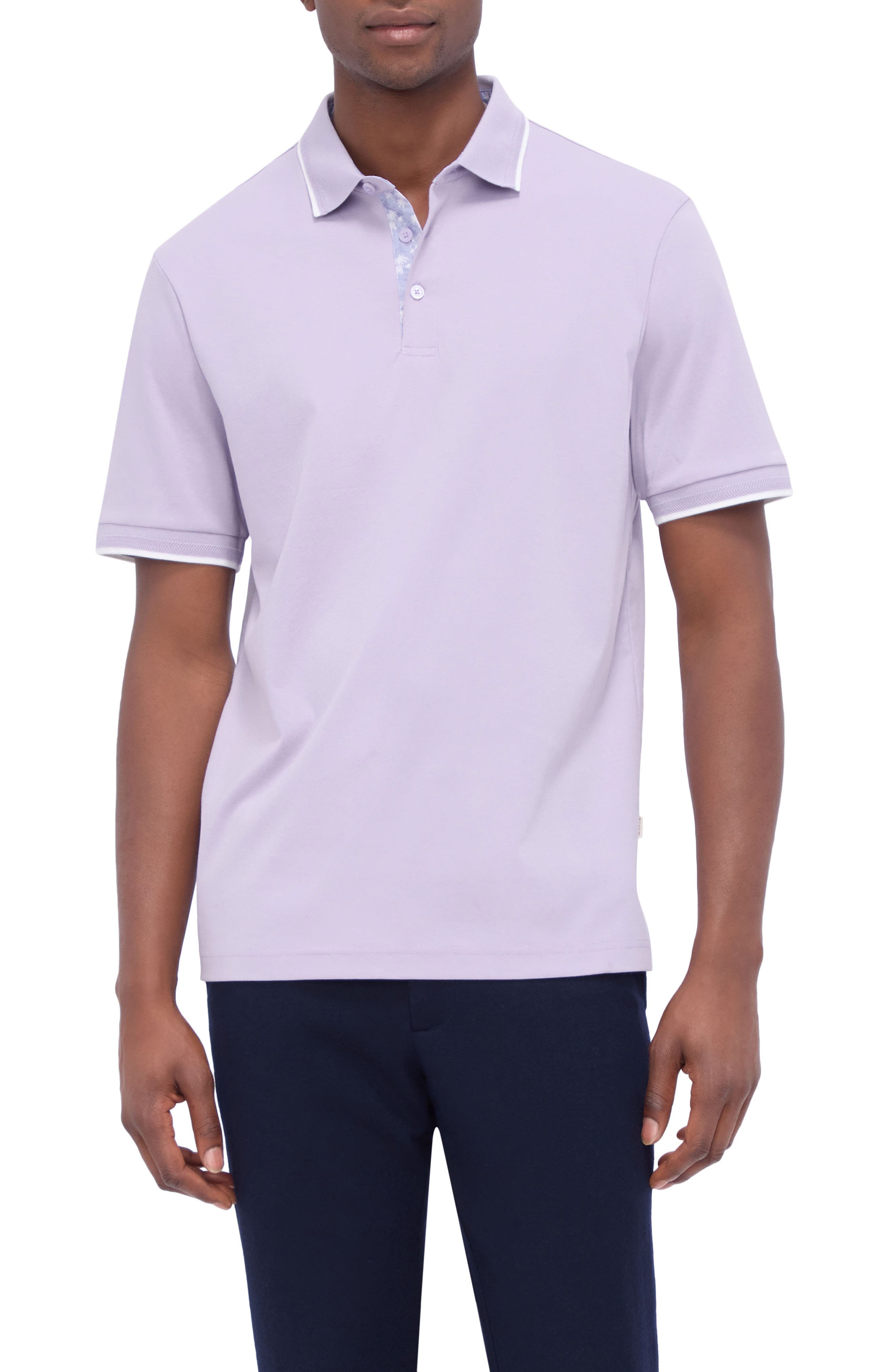 Tipped Contrast Collar Polo - image 3