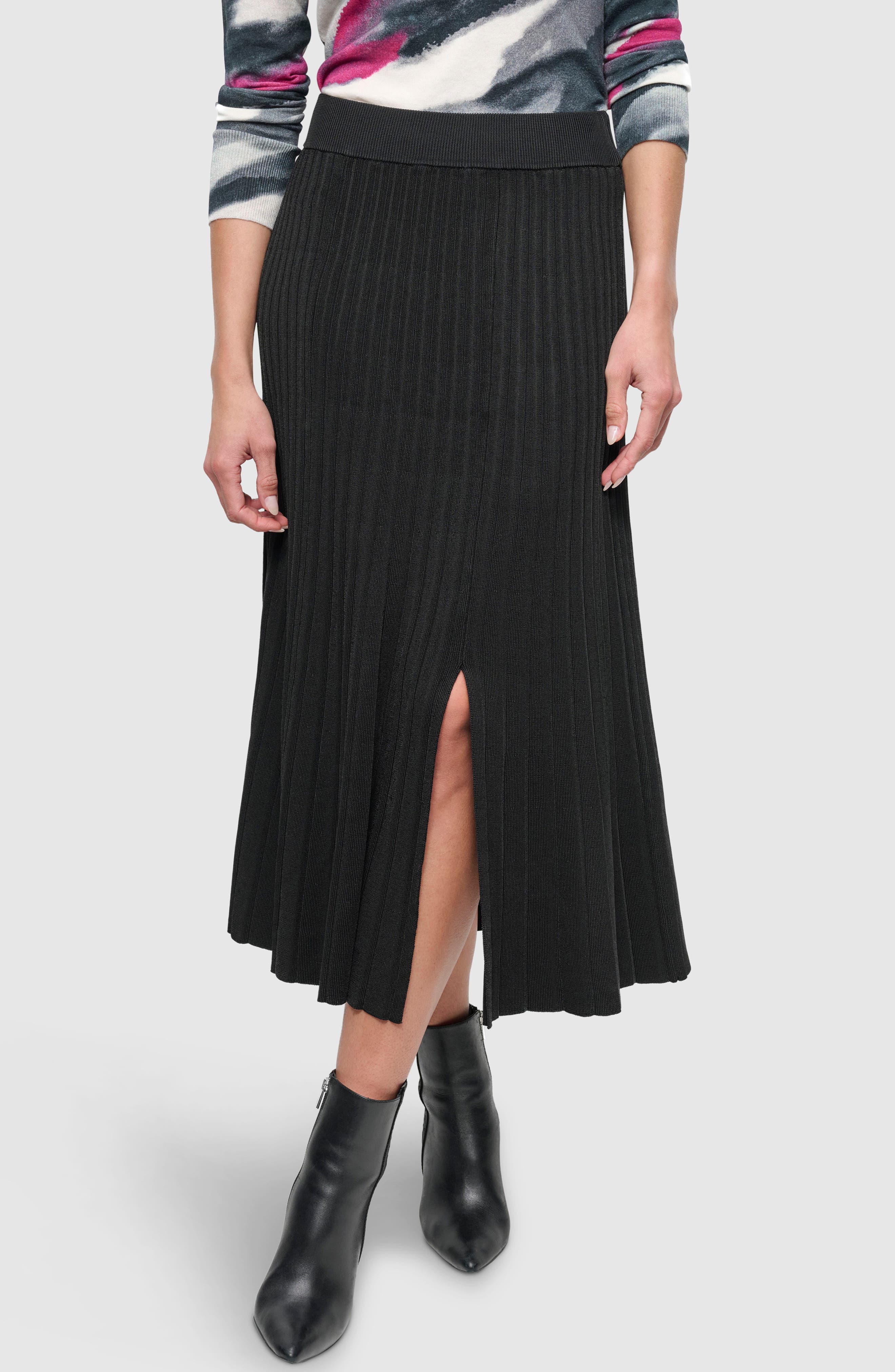Rib Sweater Skirt - image 1