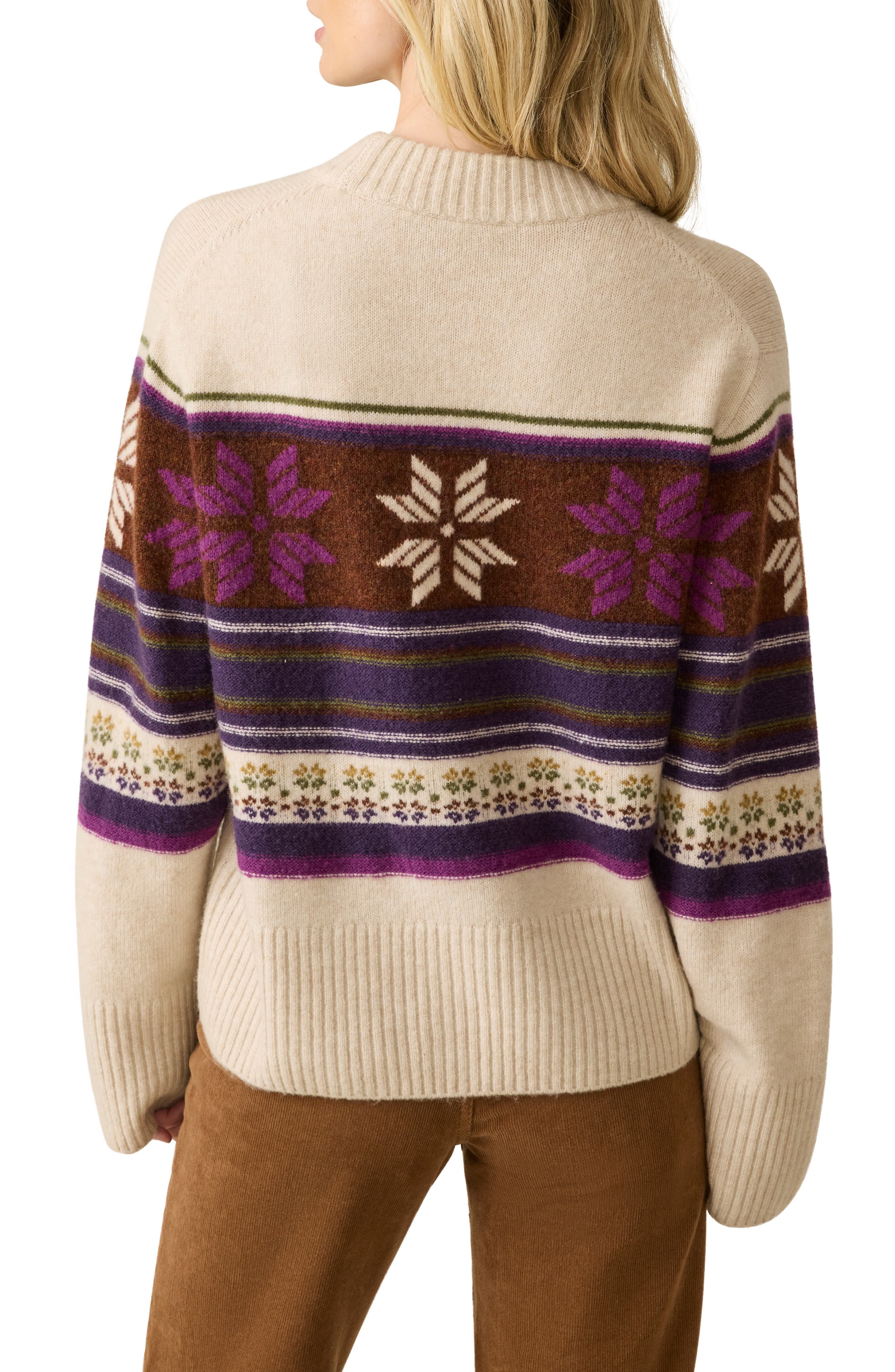Winter Solstice Wool Blend Sweater - image 2