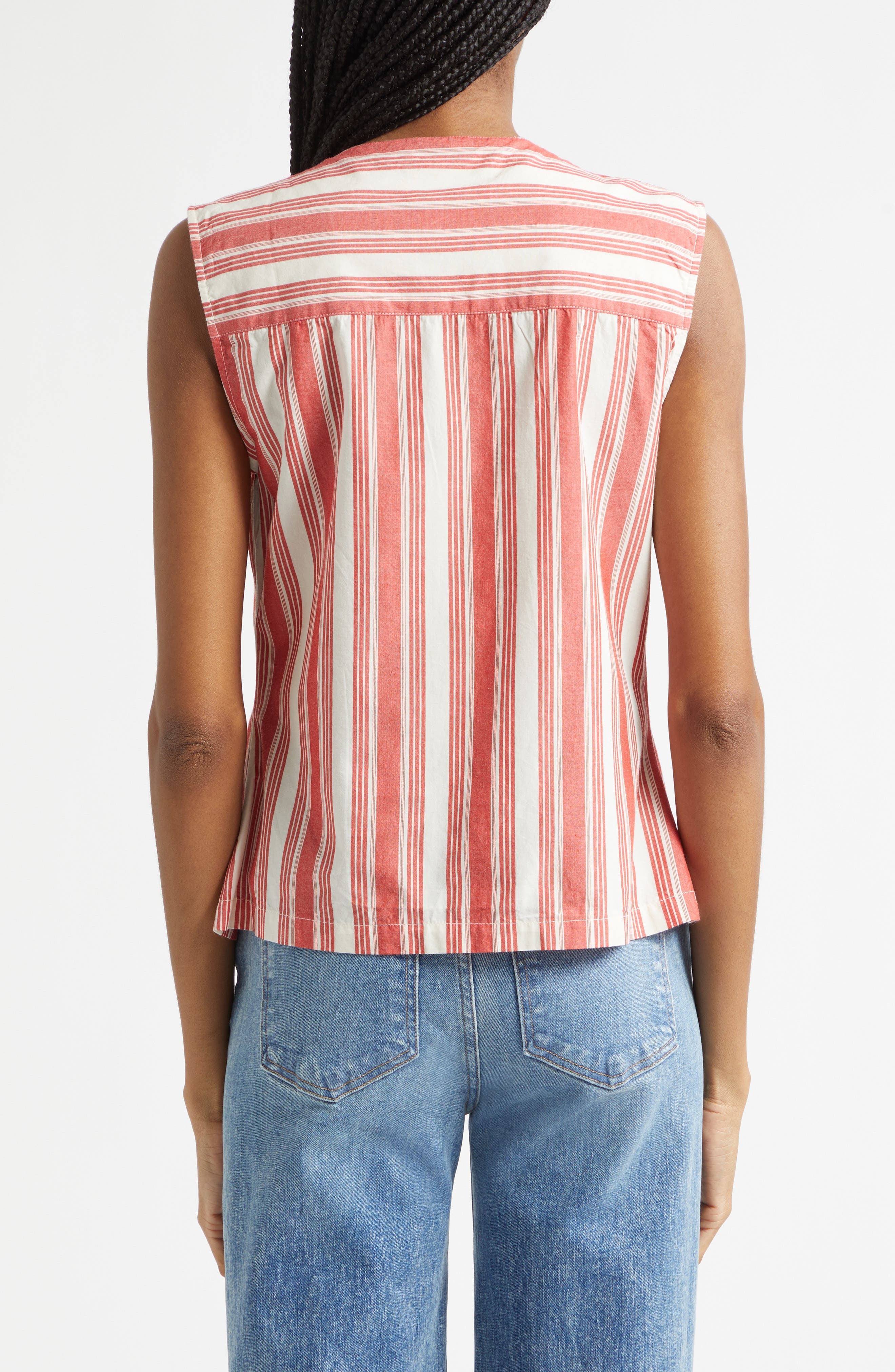Stripe Organic Cotton Vest - image 2