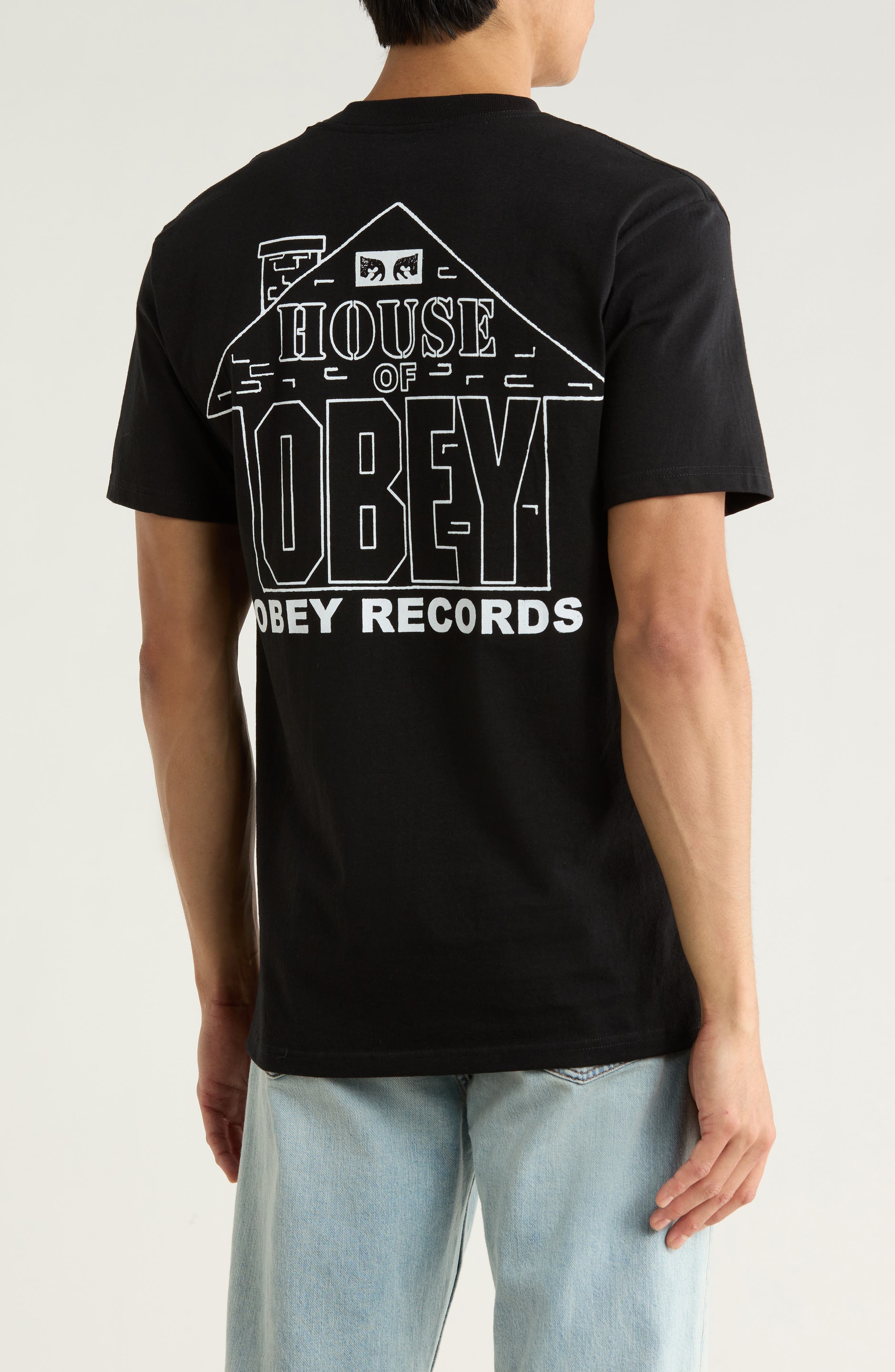House Of Obey Records Graphic T-Shirt - image 2