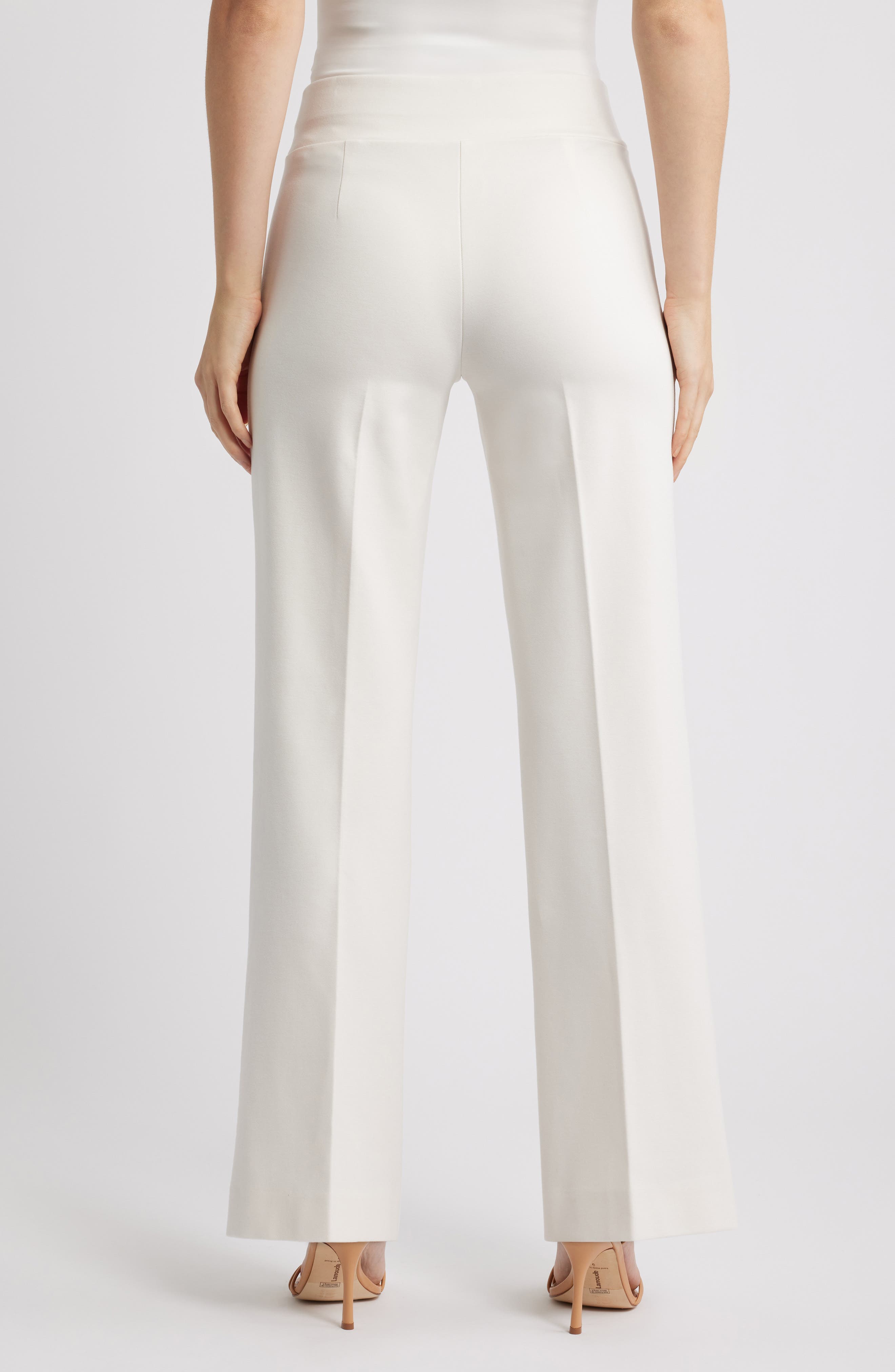 High Waist Wide Leg Pull-On Pants - image 2
