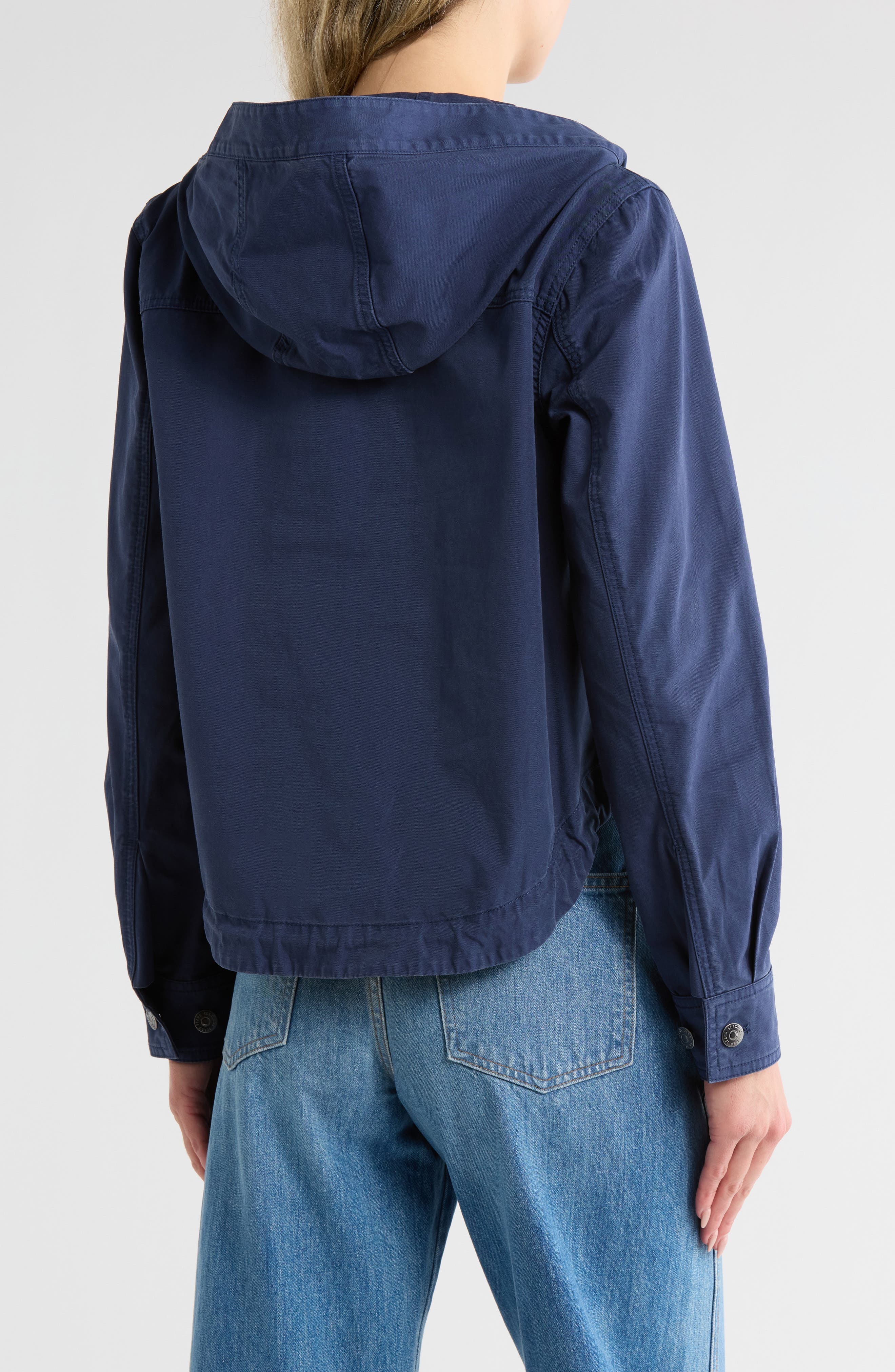 Kaeli Hooded Cotton Pullover Jacket - image 2