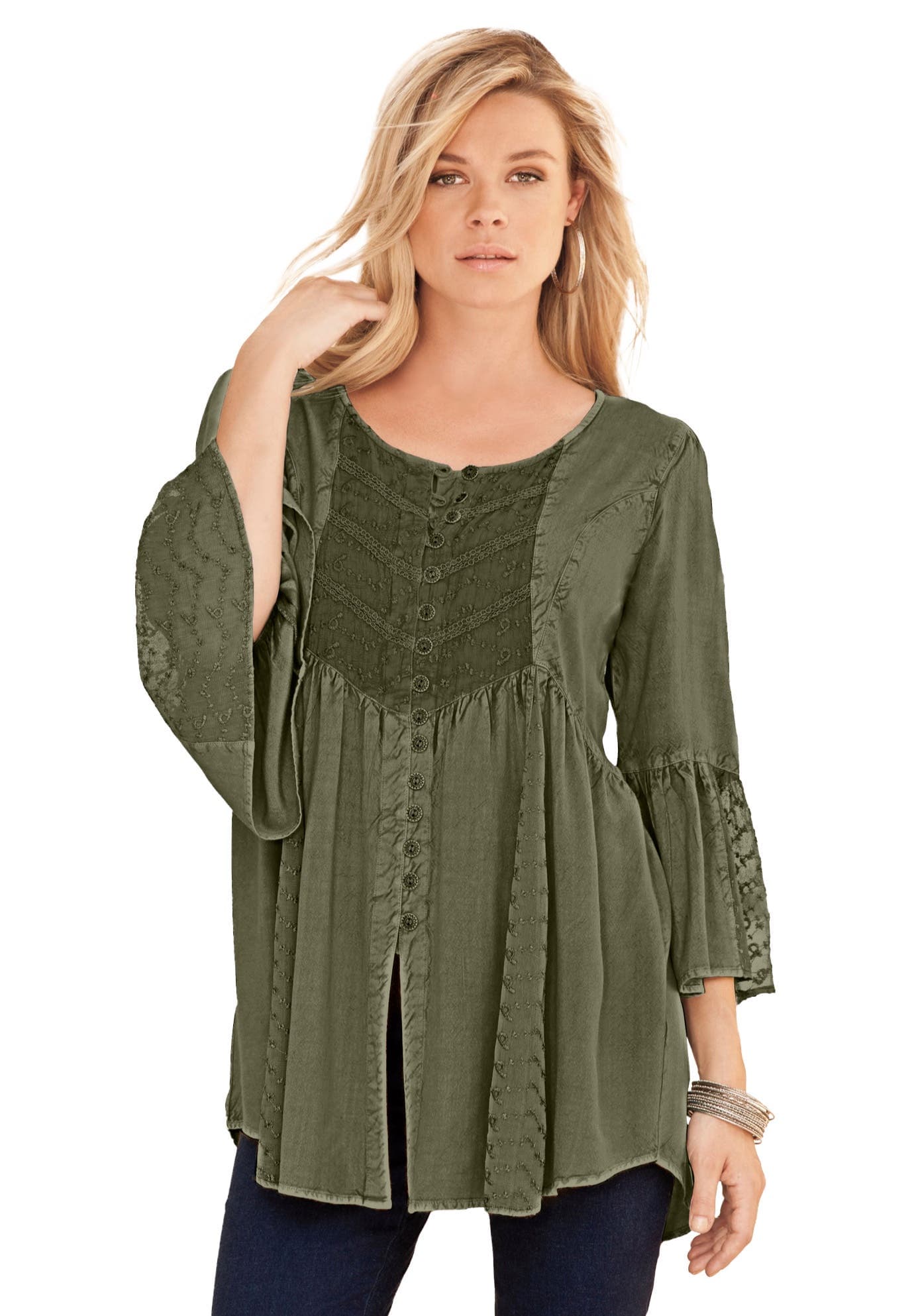 Taylor Acid Wash Big Shirt - image 3