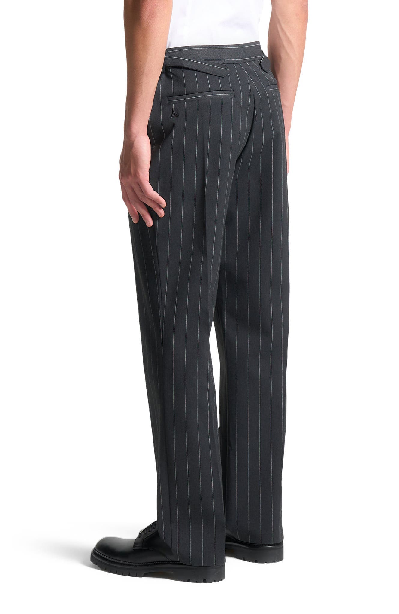 Joseph Regular Fit Pinstripe Tailored Trousers - image 2