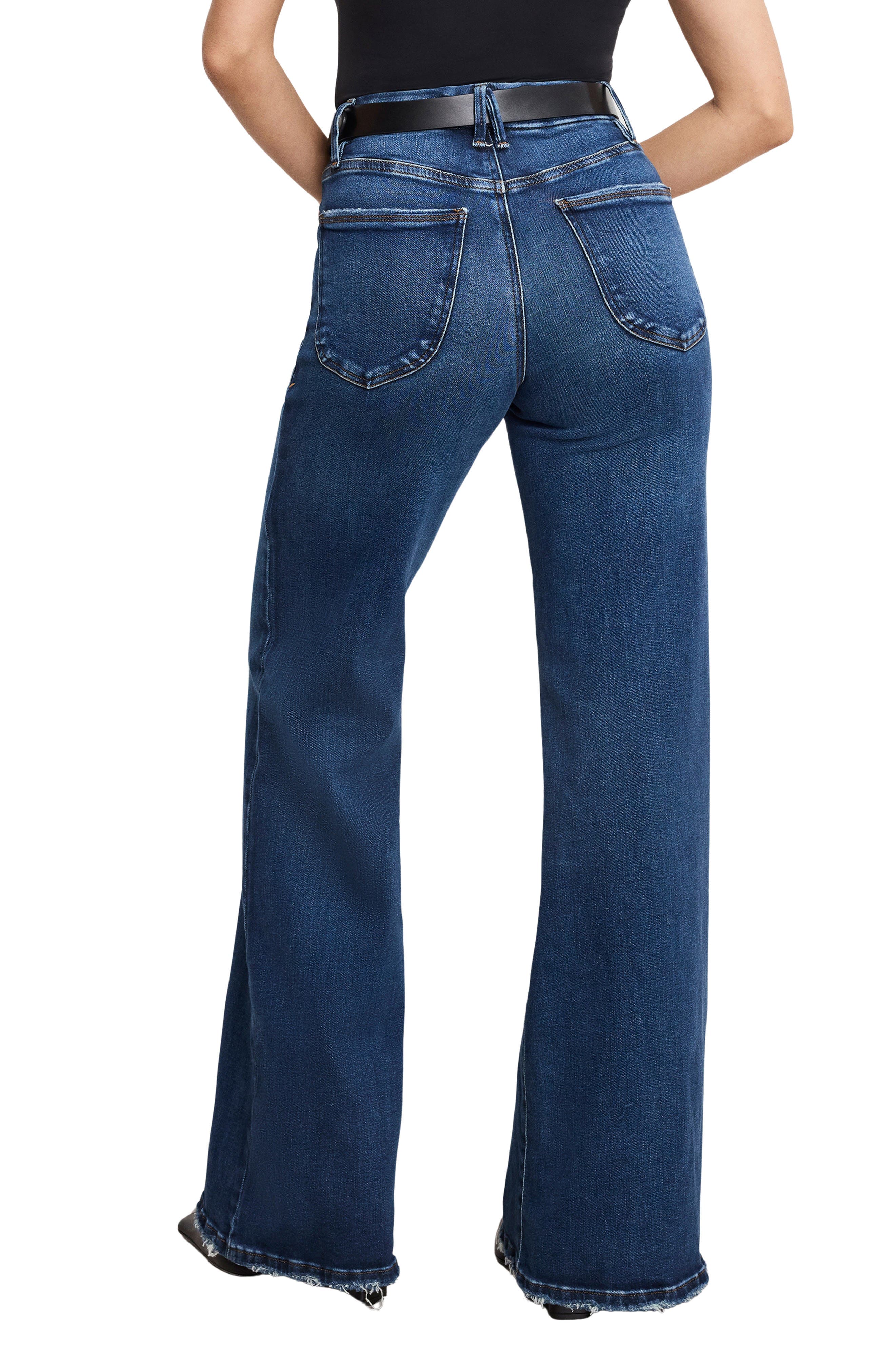 Good Waist Patch Pocket Palazzo Jeans - image 2