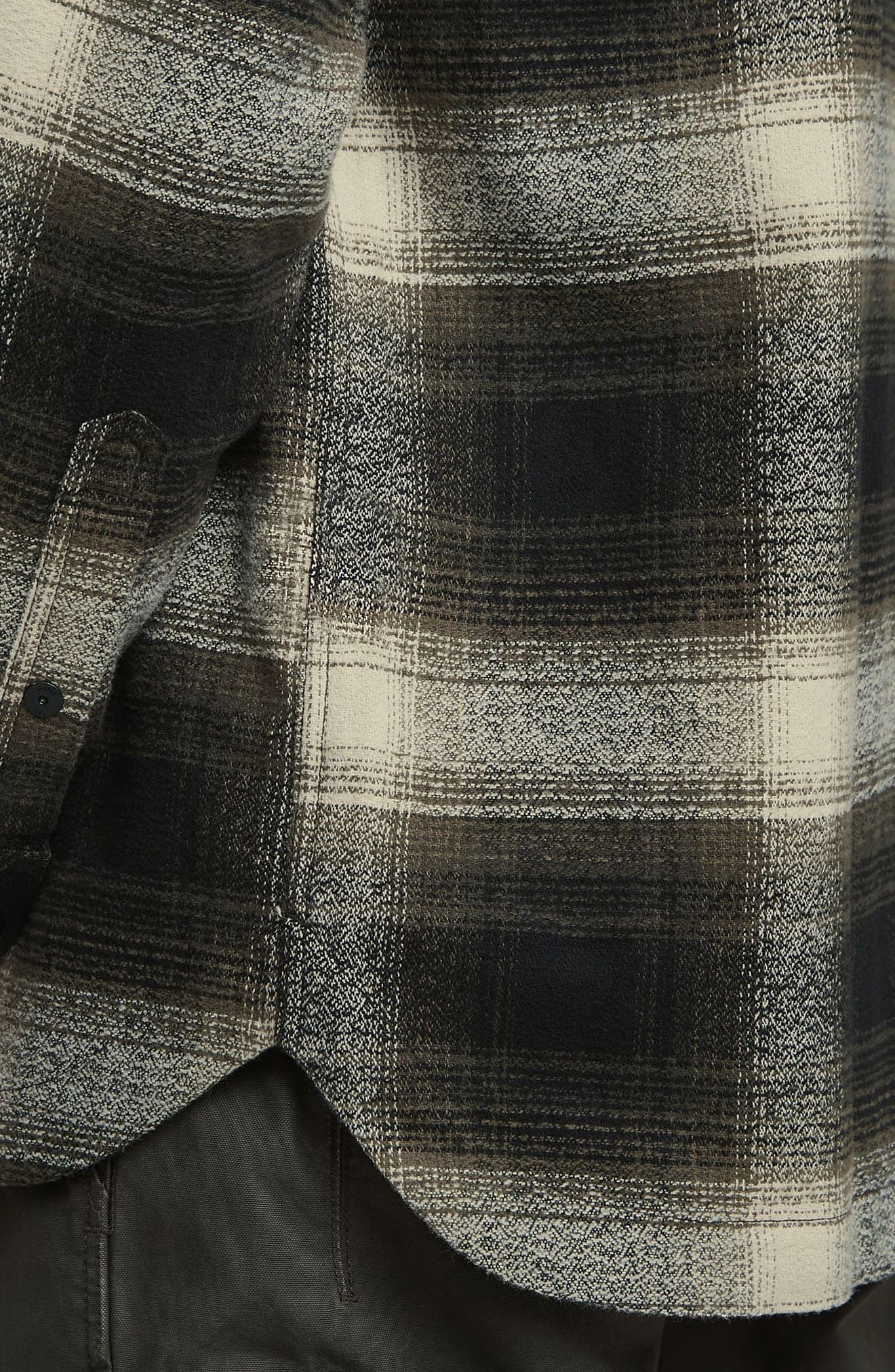 GPO Plaid Cotton Snap-Up Overshirt - image 2