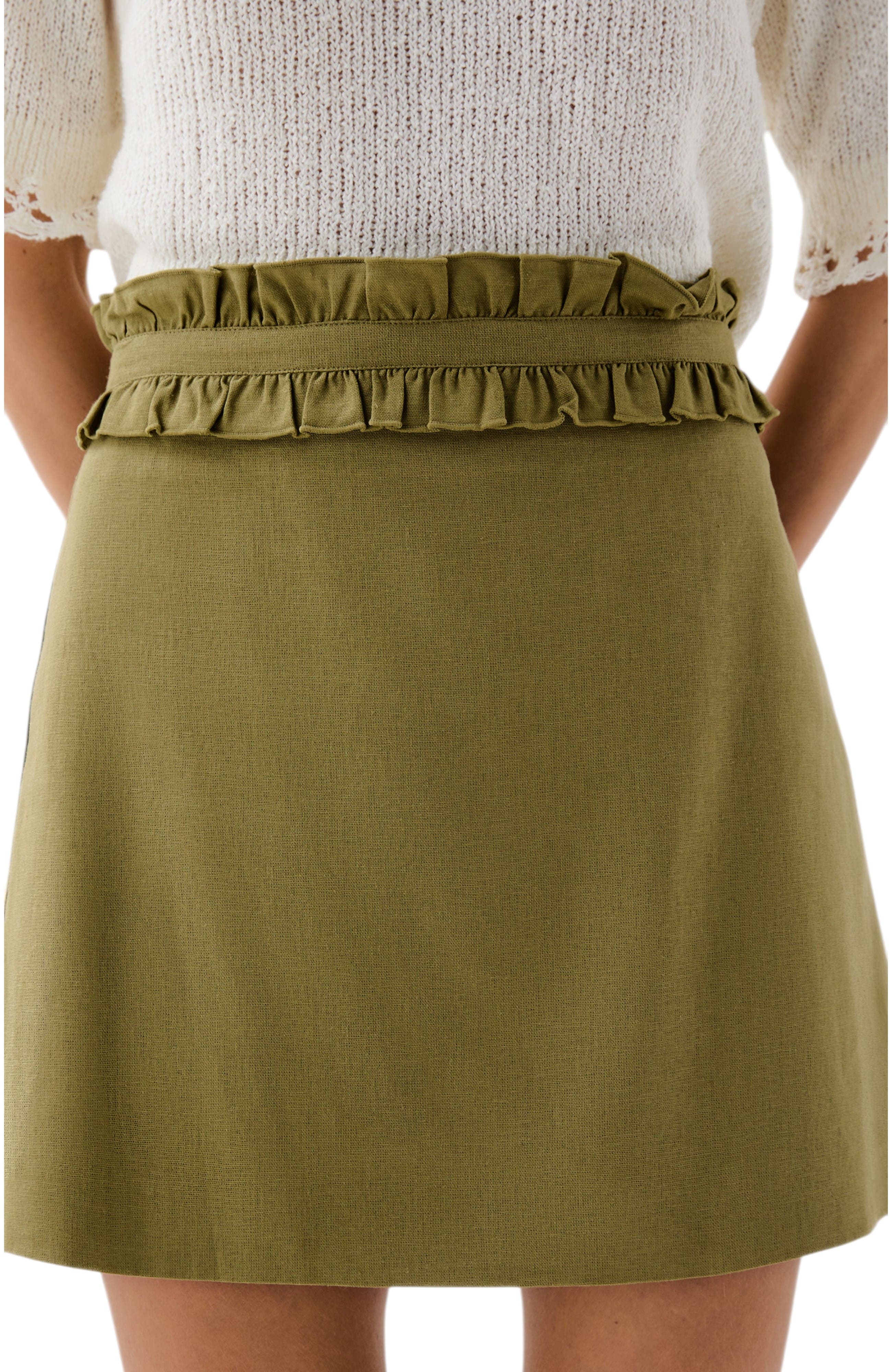 Ruffle Prep Mini Skirt - image 1