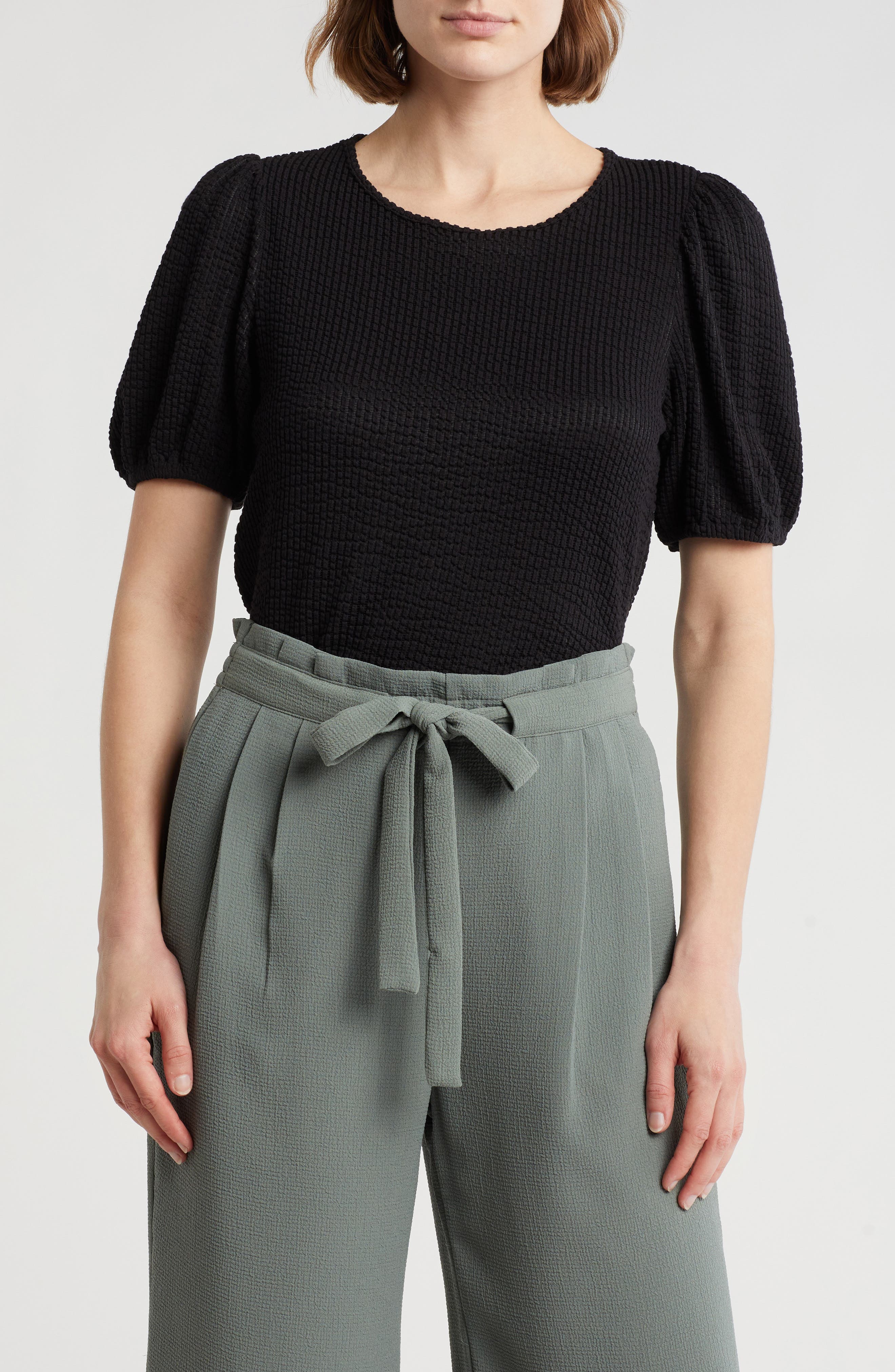 Rib Textured T-Shirt - image 1
