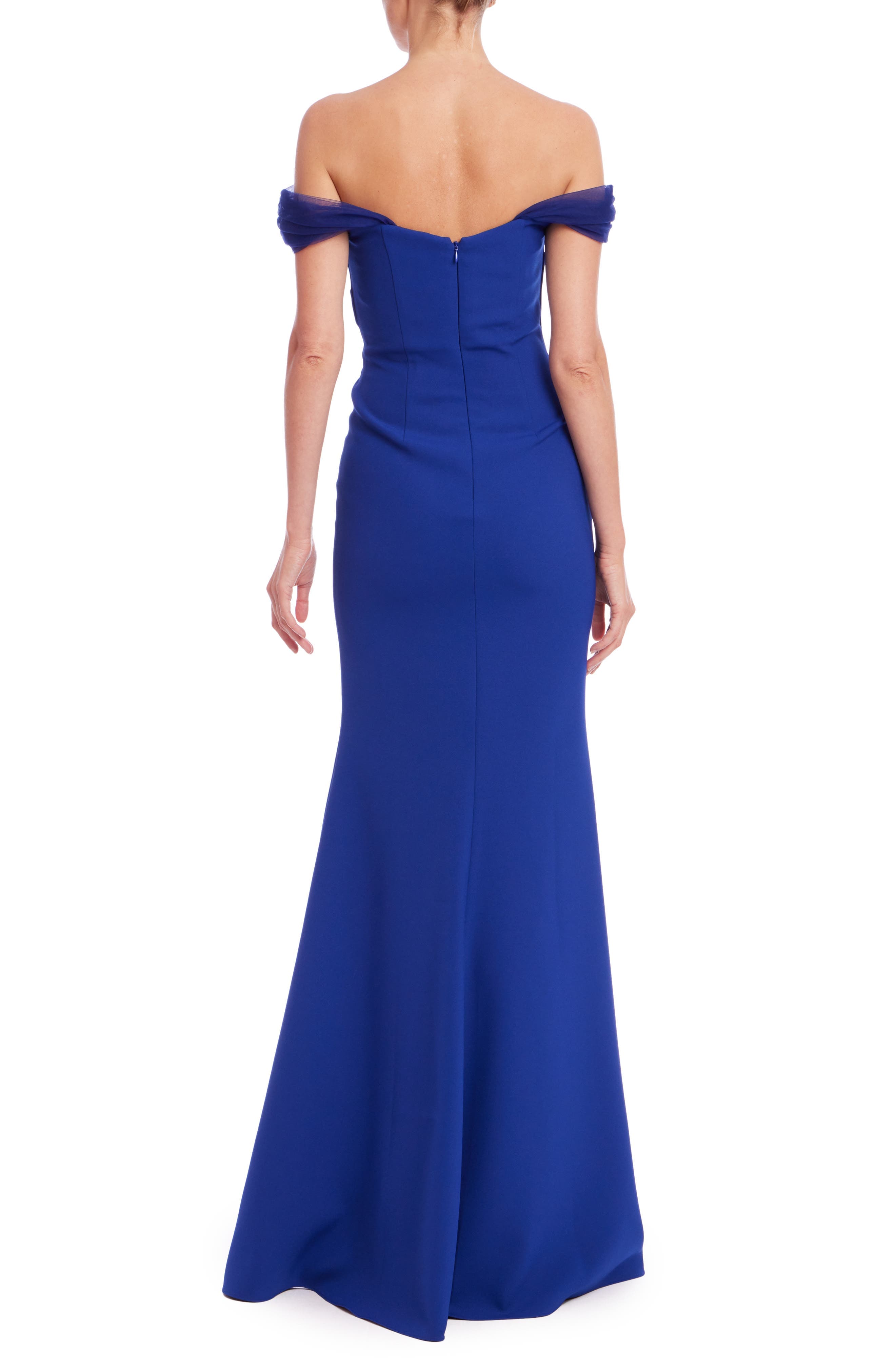 Off the Shoulder Trumpet Gown - image 2