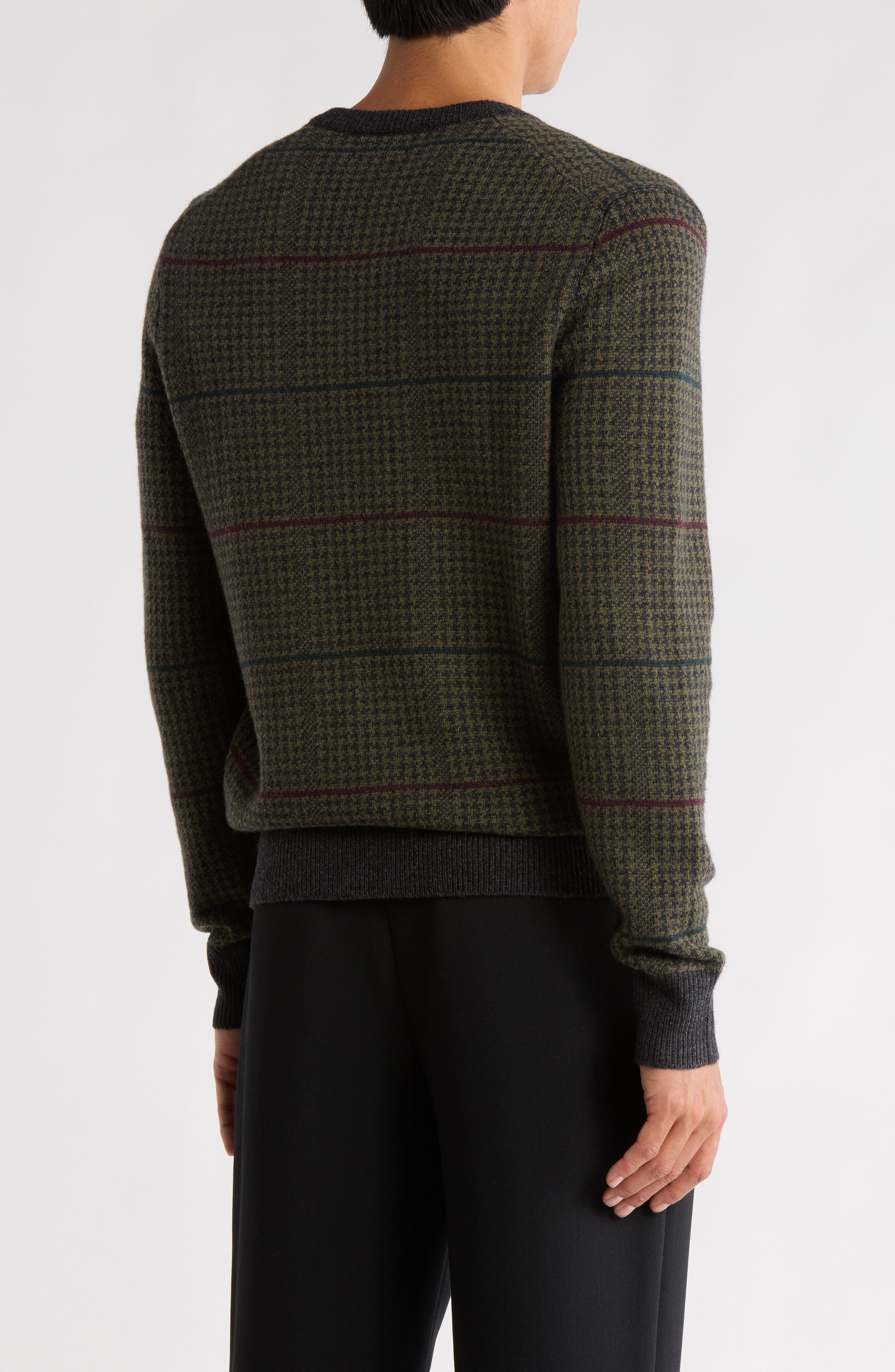 Vintage Houndstooth Sweater - image 2