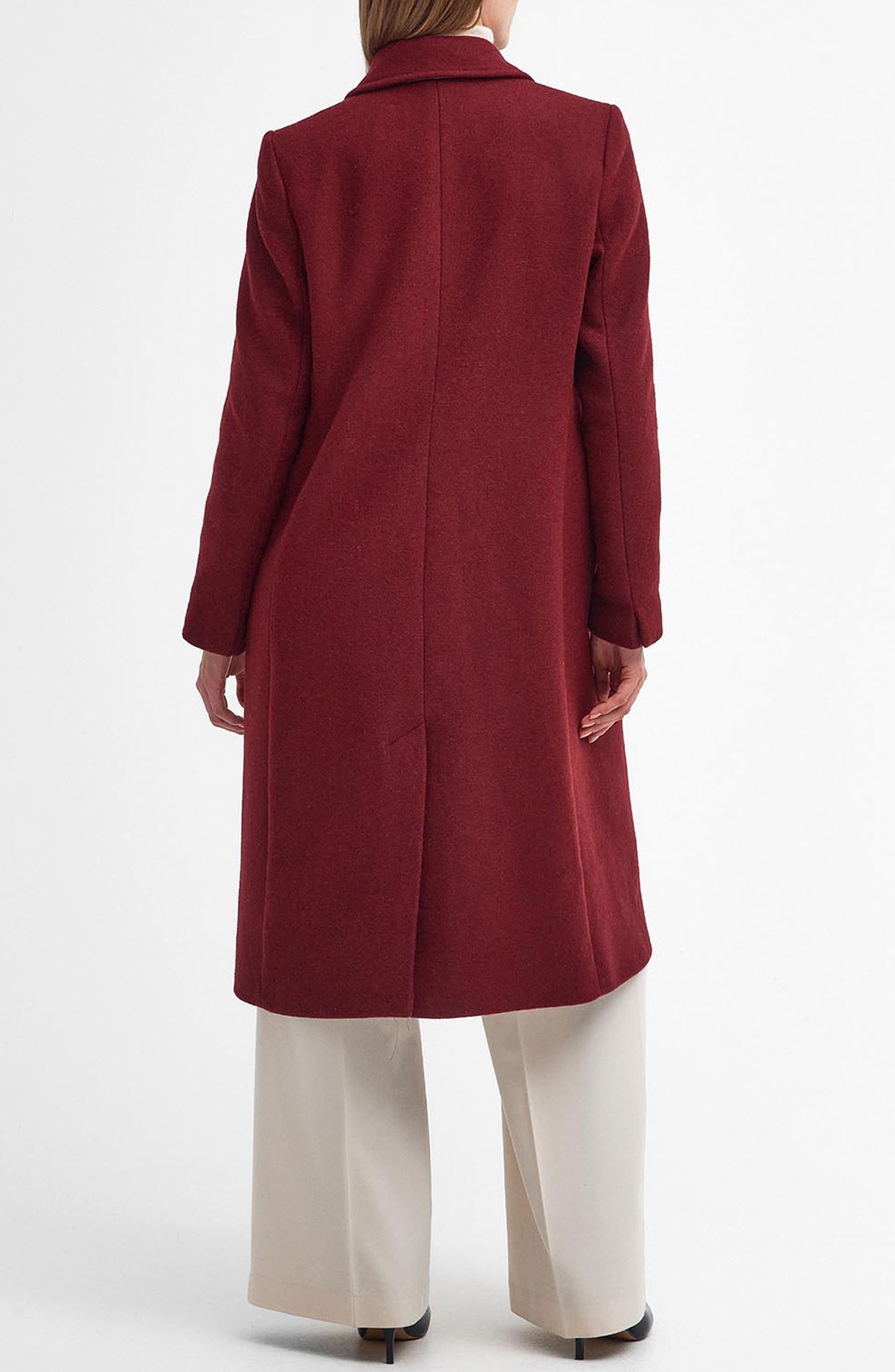 Marylin Double Breasted Wool Blend Coat - image 2
