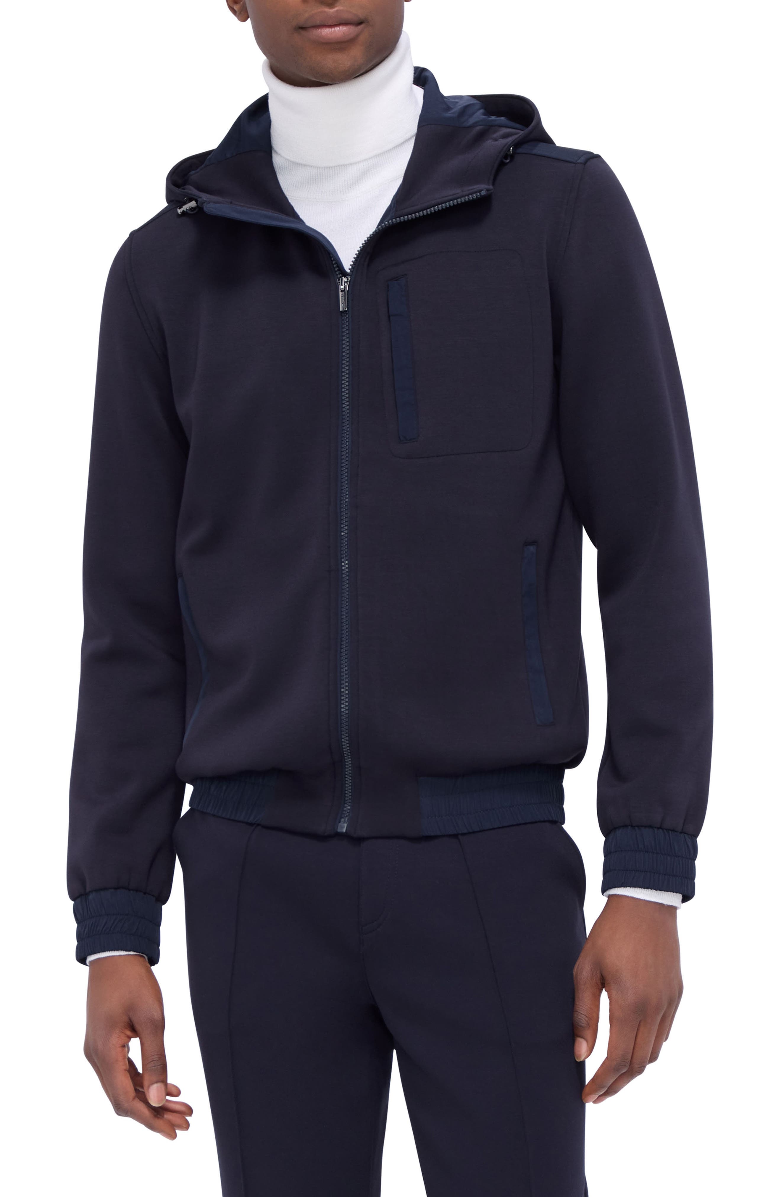 Hooded Long Sleeve Knit Top - image 5