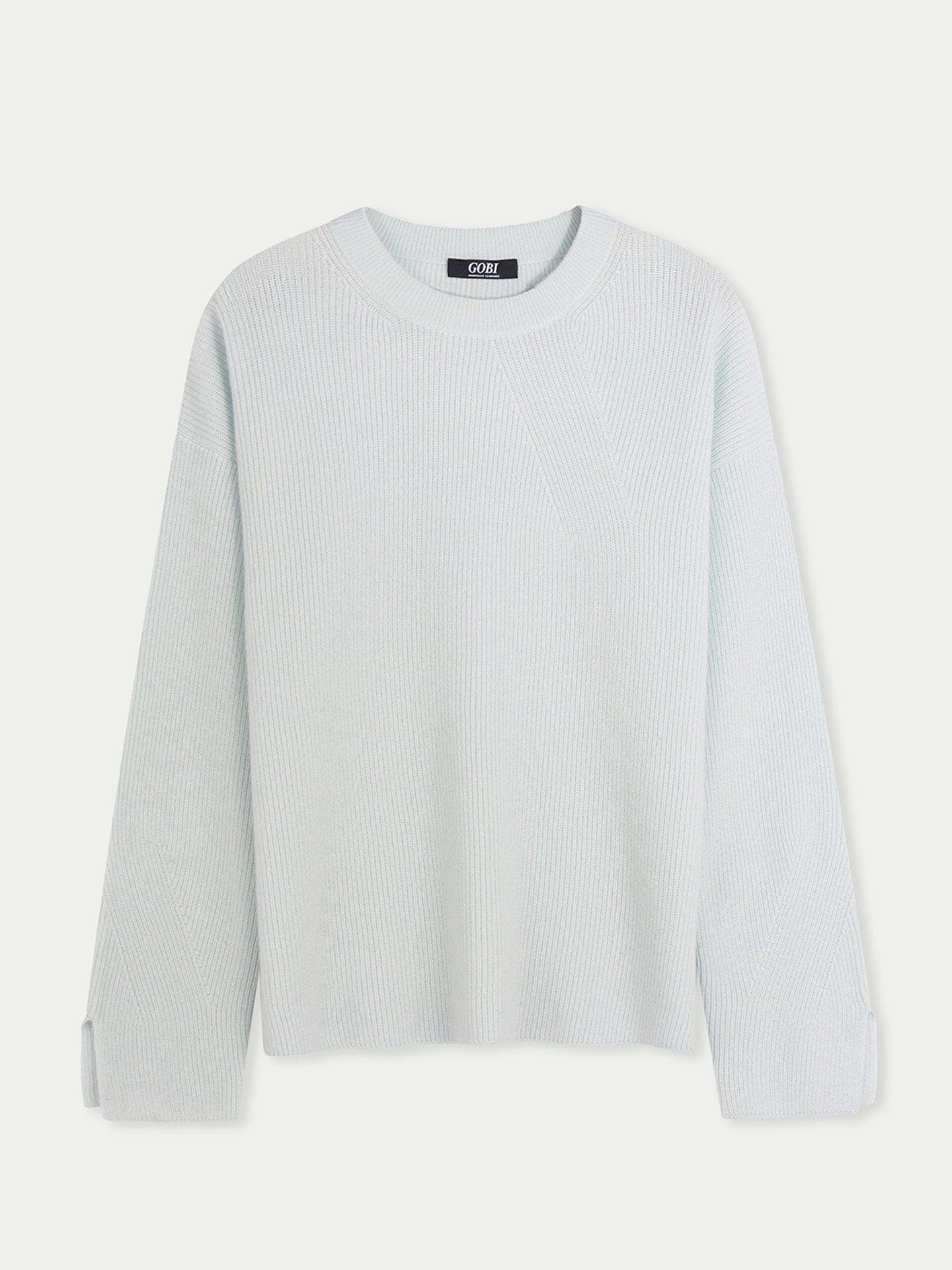 Split-Sleeve Cashmere Sweater - image 2