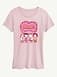 Peanuts Galentines Girls Club Short Sleeve Graphic T-Shirt