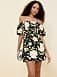 The Occasion by Old Navy Fit & Flare Puff-Sleeve Taffeta Mini Dress - image 2