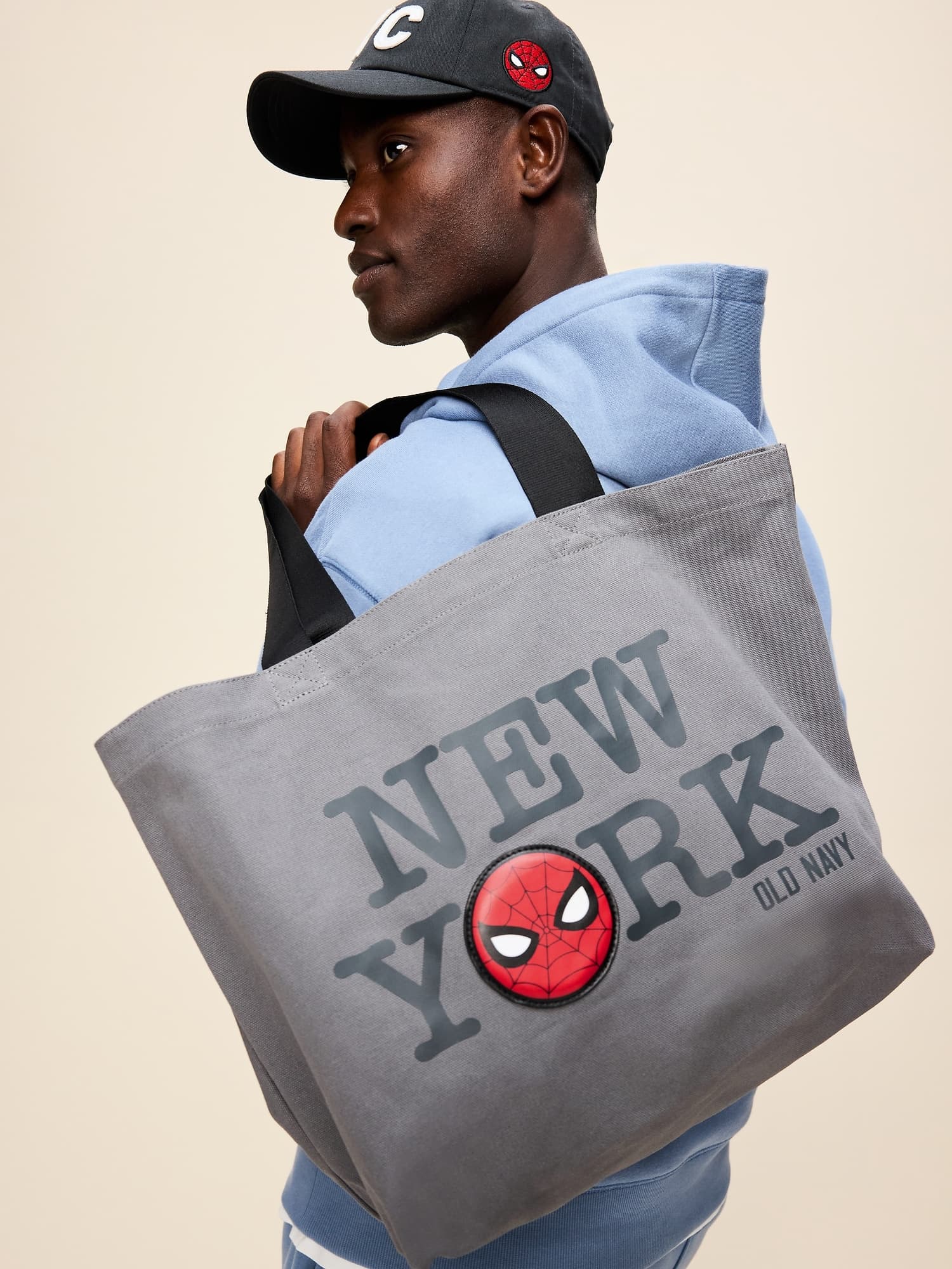 Old Navy x Marvel Spider-Man Large Tote Bag - image 1
