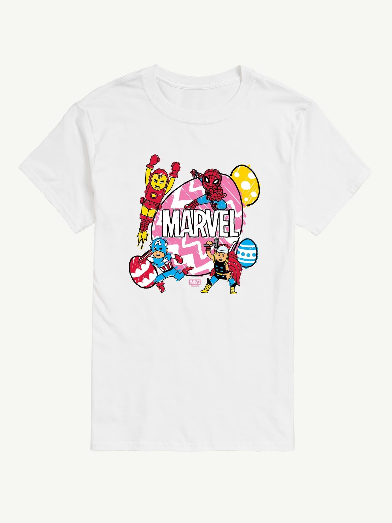 Marvel Easter Short Sleeve Graphic T-Shirt