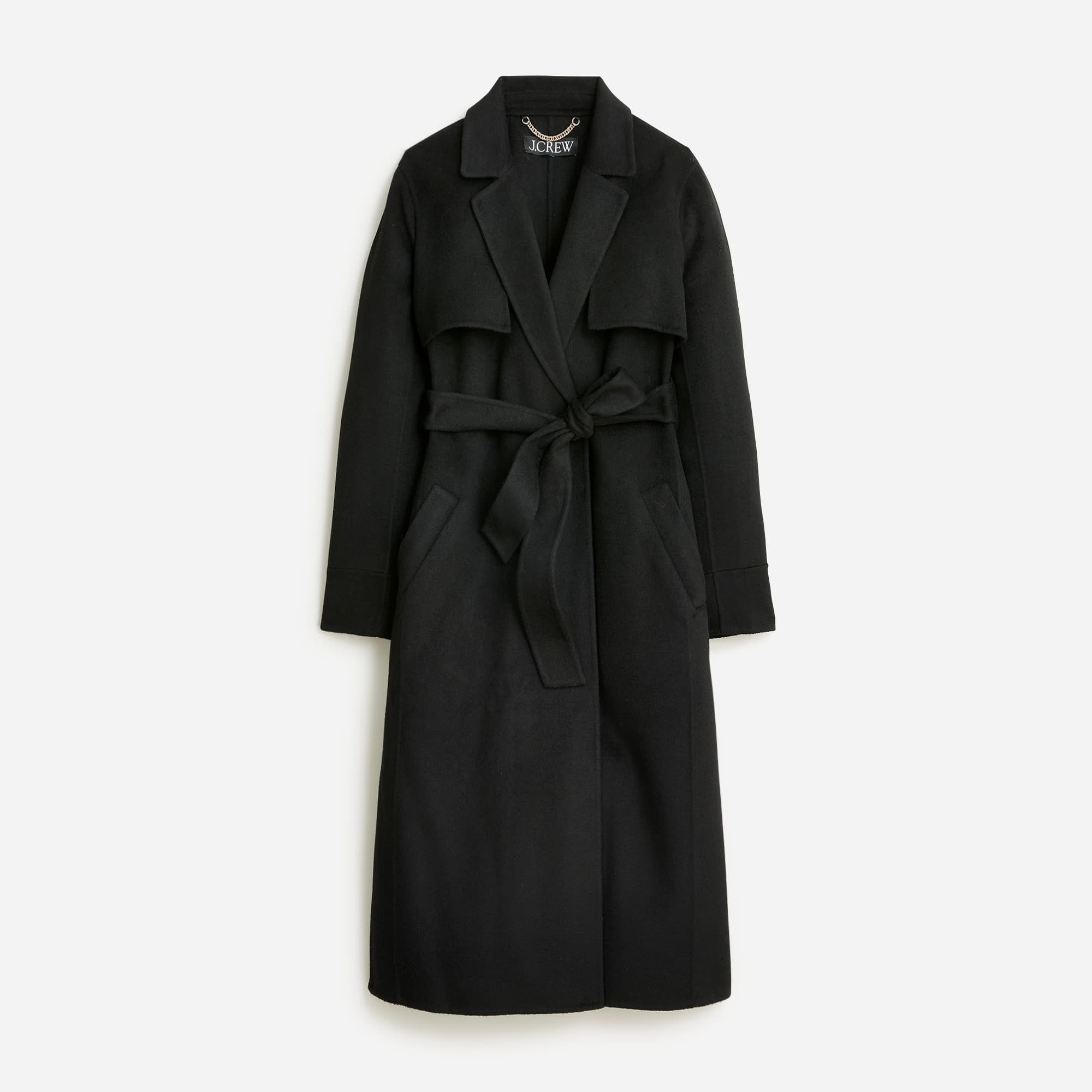 Harriet trench coat in double-faced blend