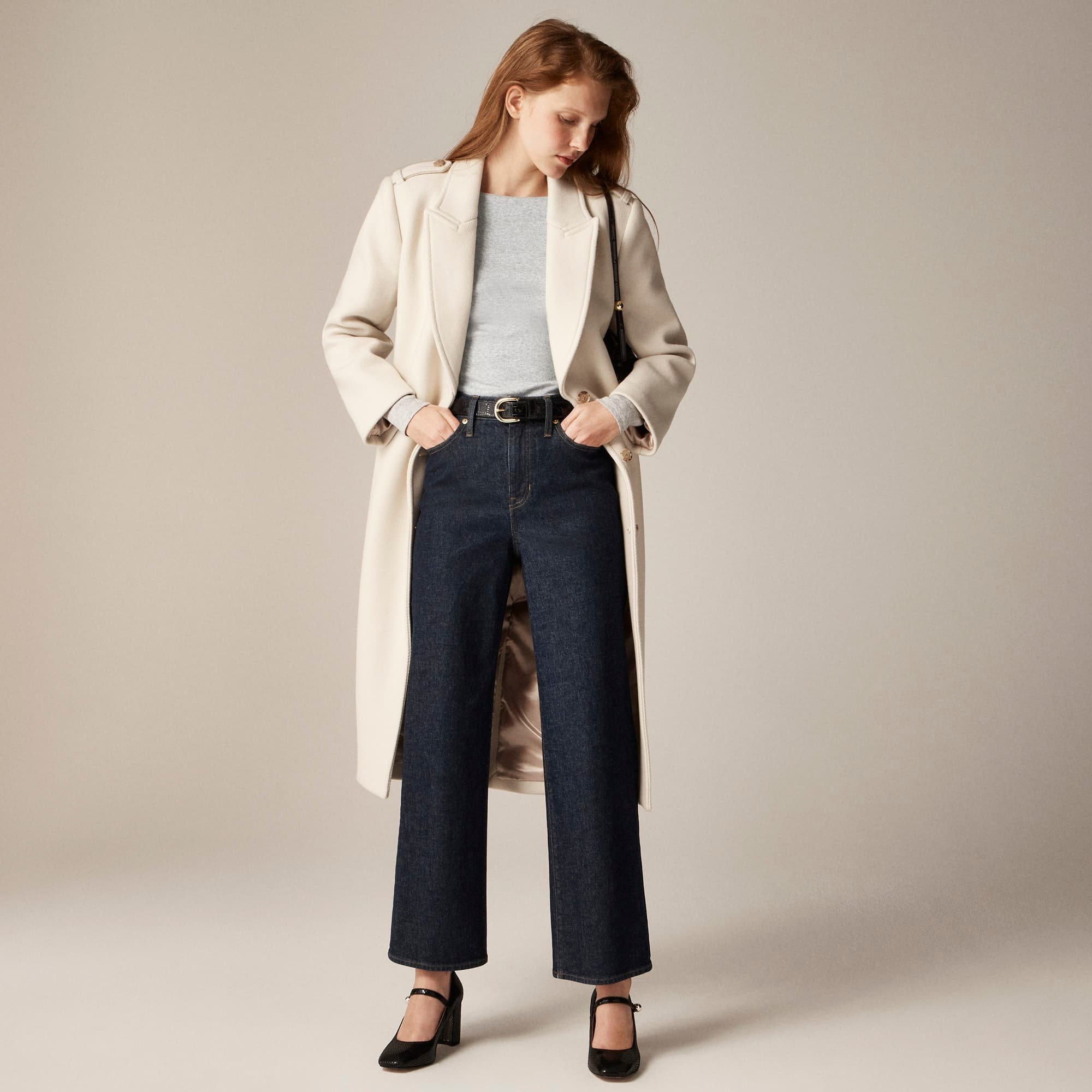 Fine rib boatneck top - image 3