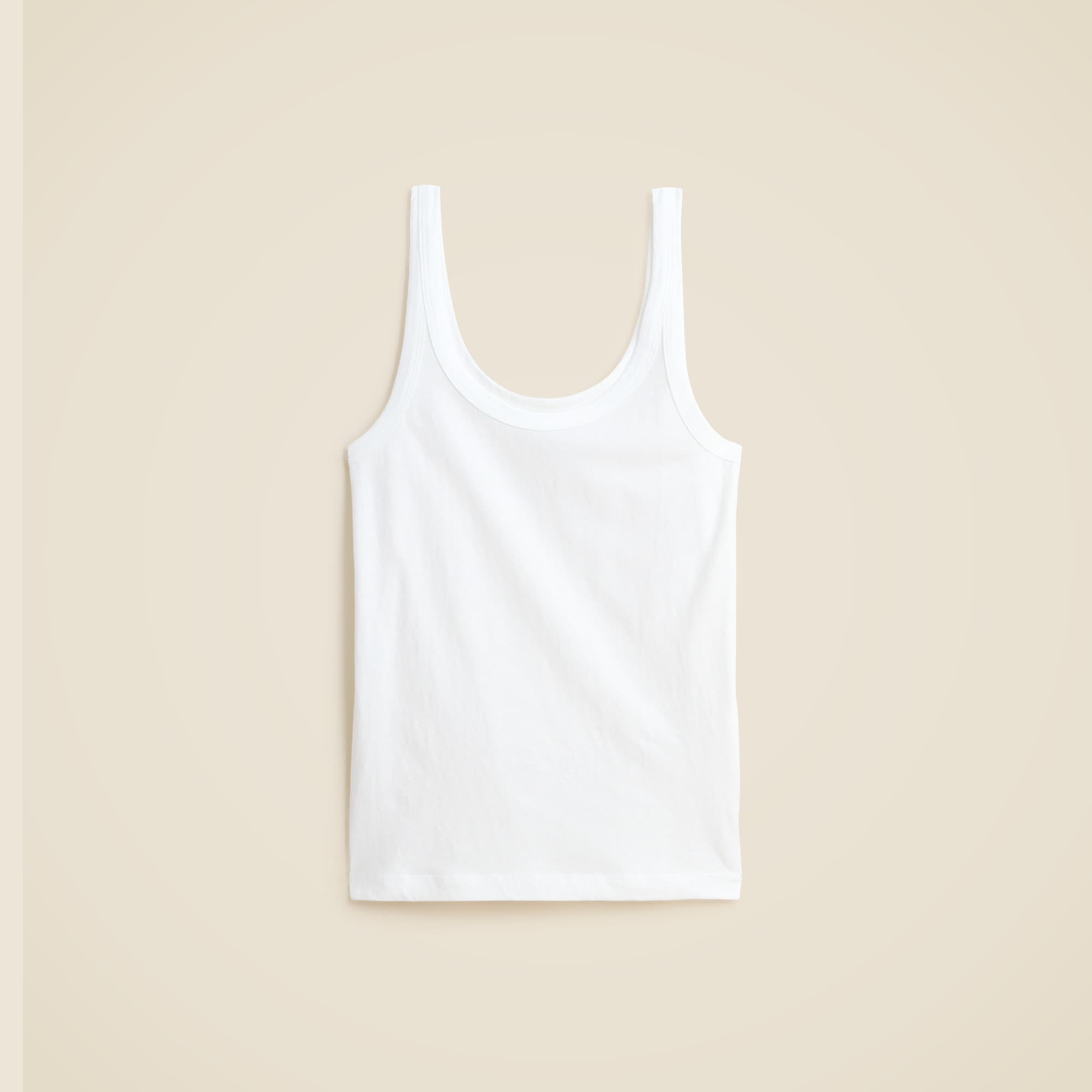 Feather jersey slim-fit tank top