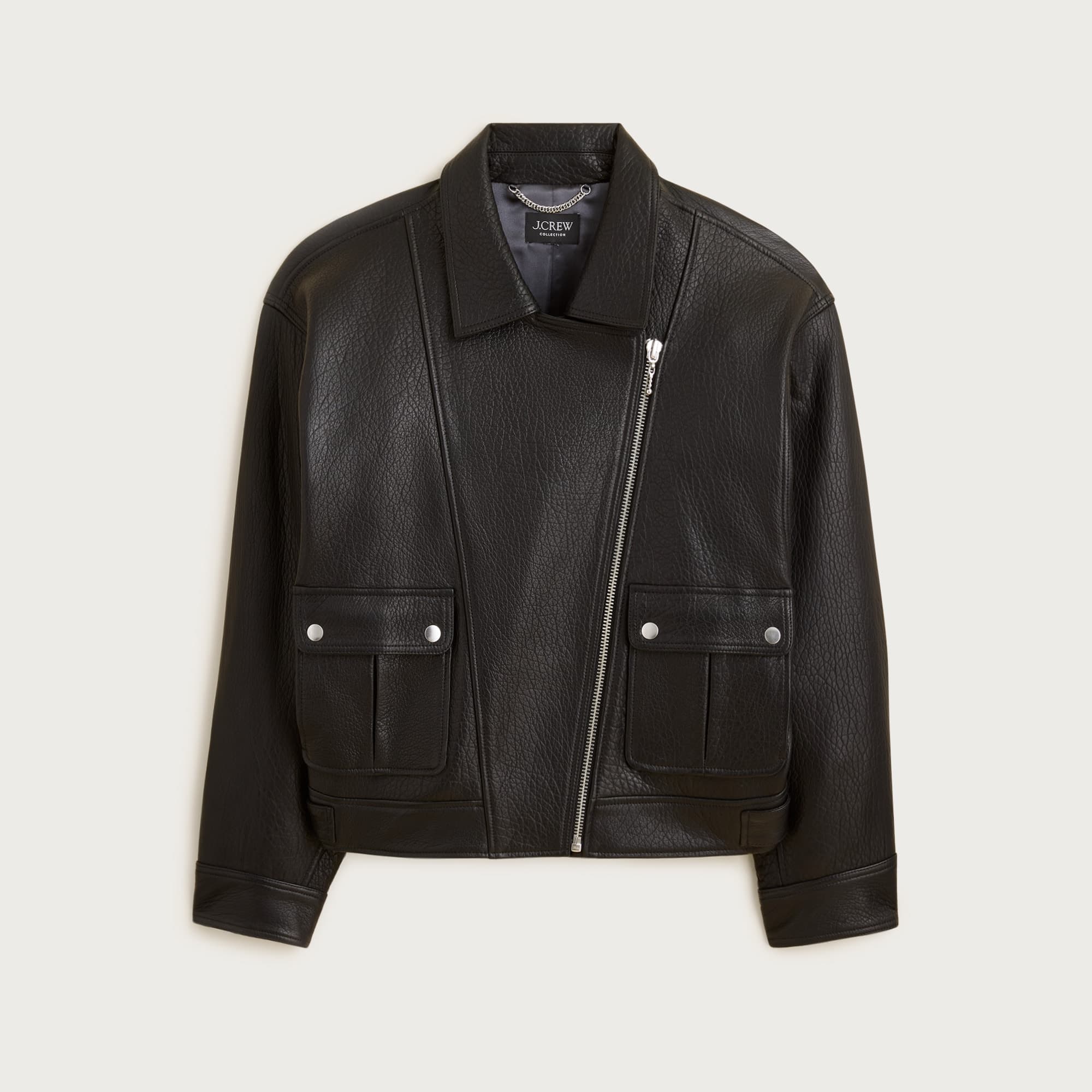 Collection leather motorcycle jacket - image 1