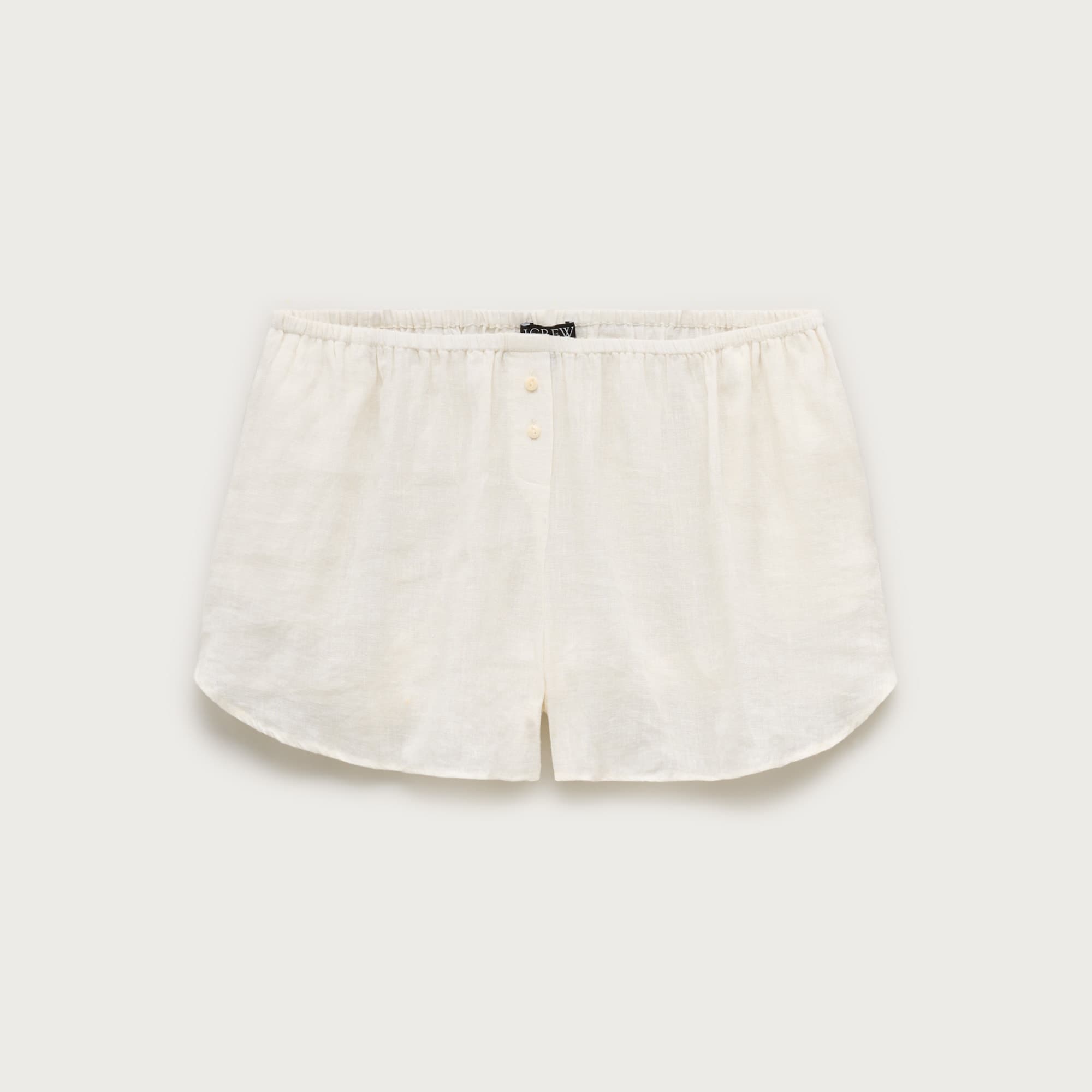 Beach short in Hampton linen-blend - image 1
