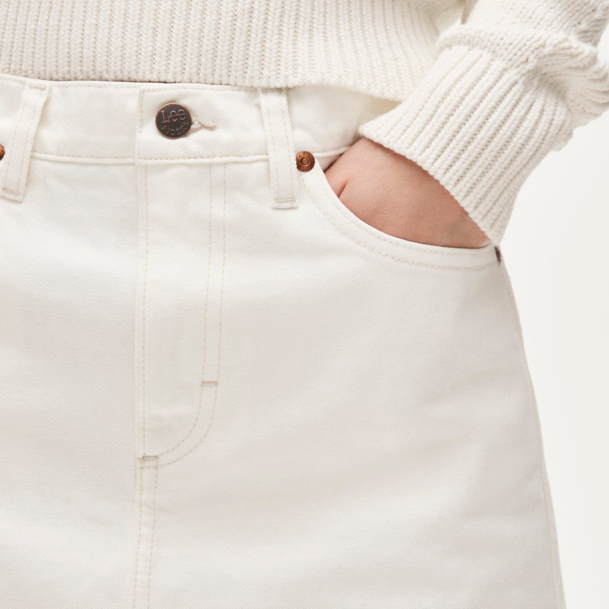 Women's Lee&reg; X J.Crew denim skirt - image 4
