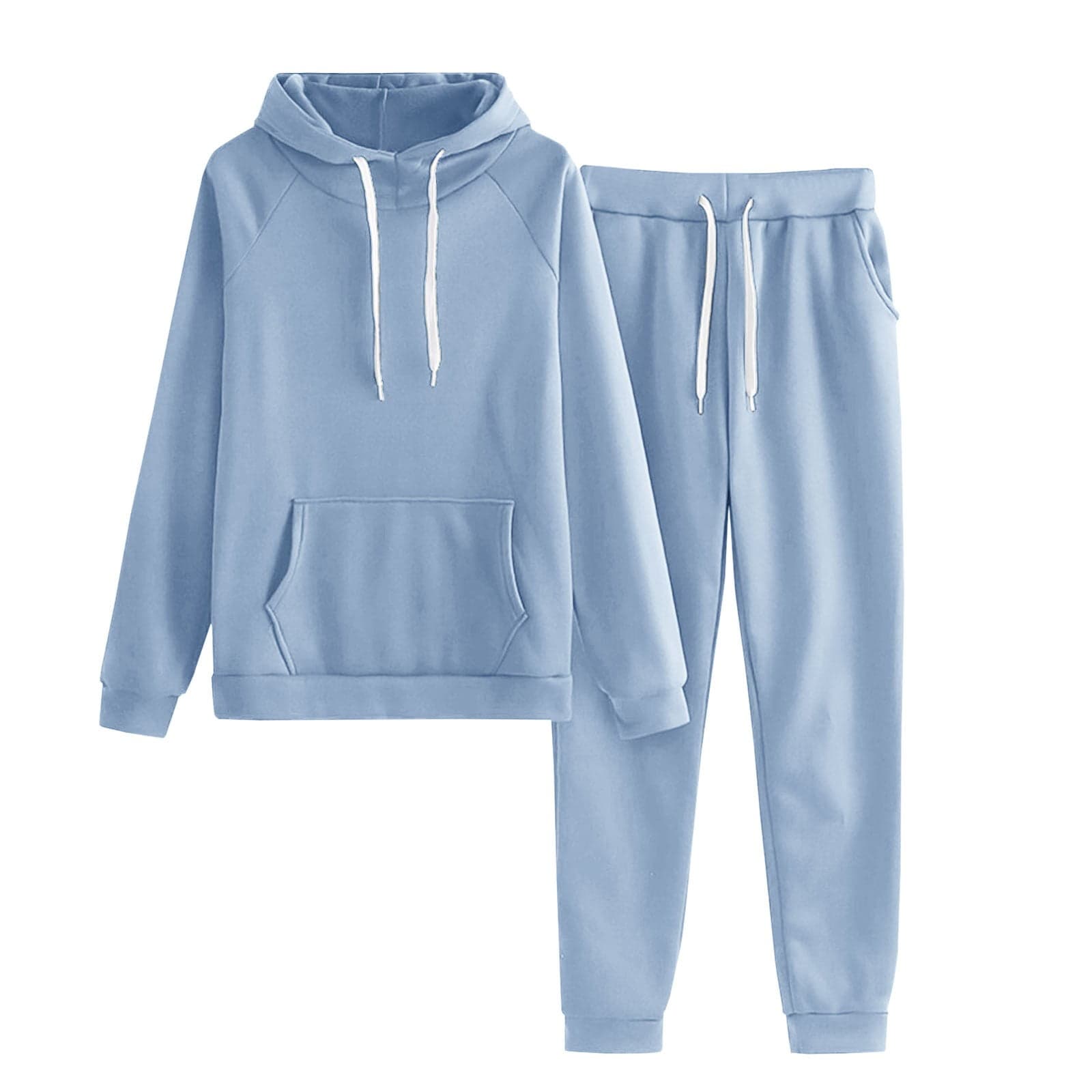 Women's Outfits Activewear Jogger Casual Tracksuit for women Hoodies Sweatshirt + Pants Sets Sports Wear Leisure Lounge Wear With Pocket
