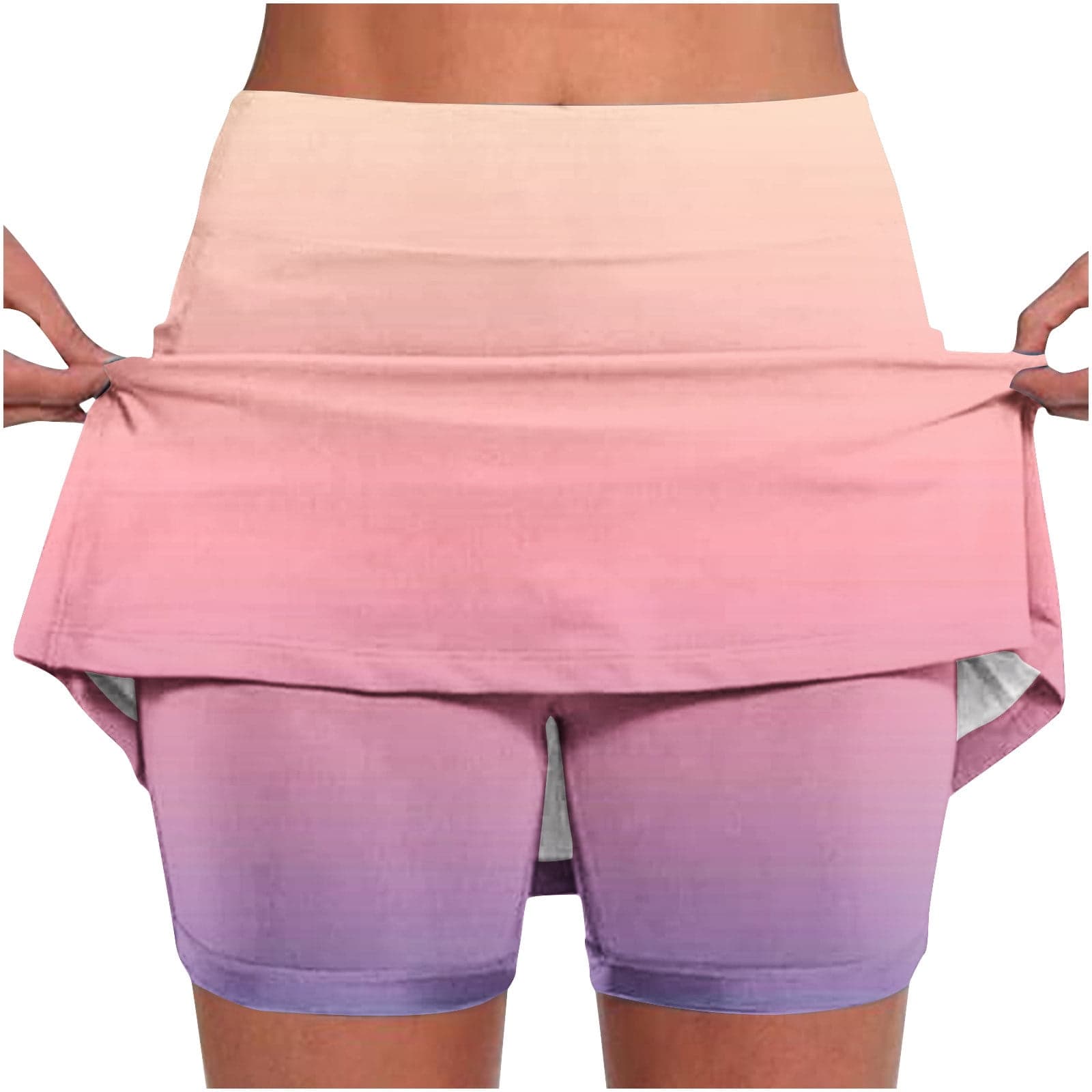 Women Shorts under $5! Xqxayjr Tennis Skirt for Women Skirt with Shorts Underneath High Waisted Pleated Golf Skorts Athletic Workout Skirts