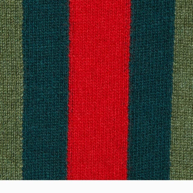 Knit cashmere sweater with ribbon
