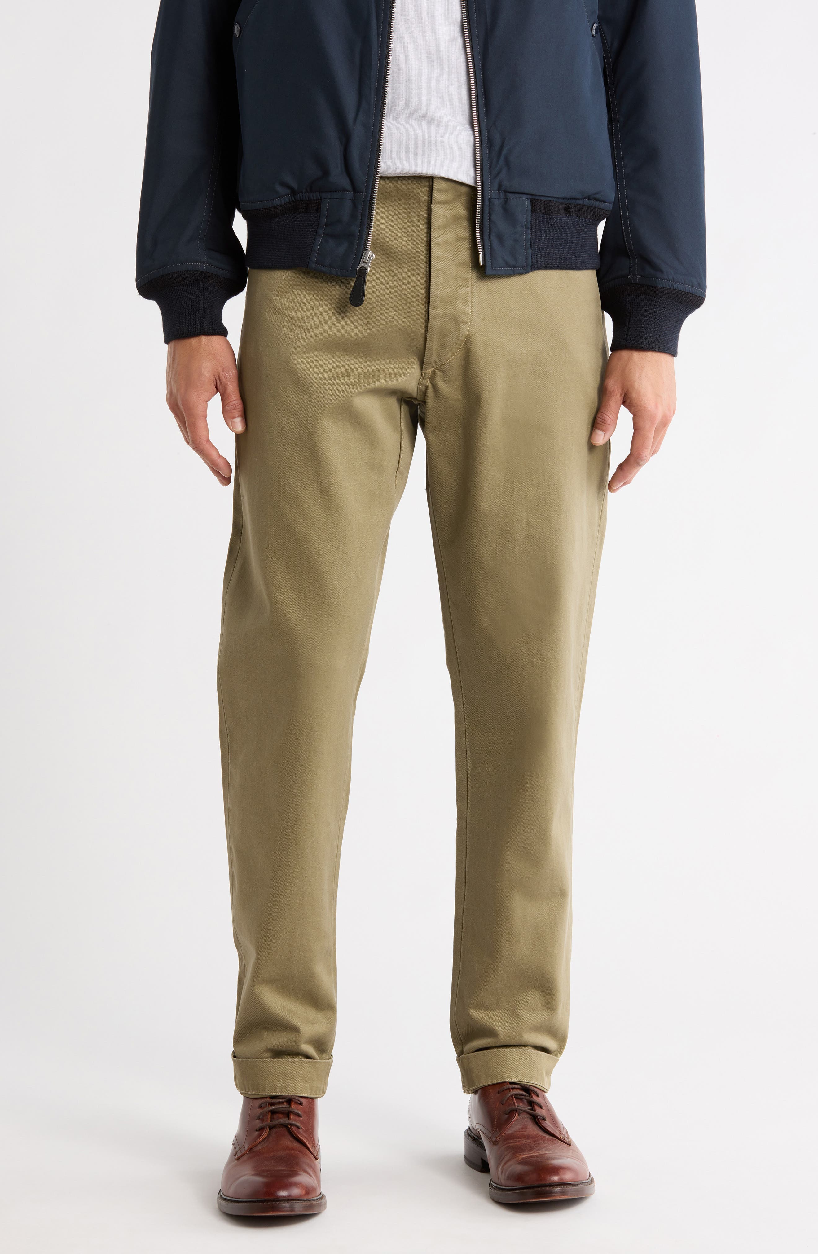Paperback Twill Slim Fit Pants