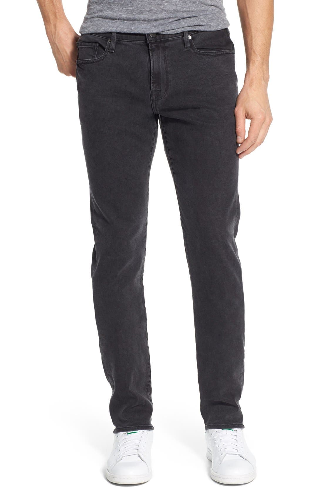 'L'Homme' Skinny Fit Jeans