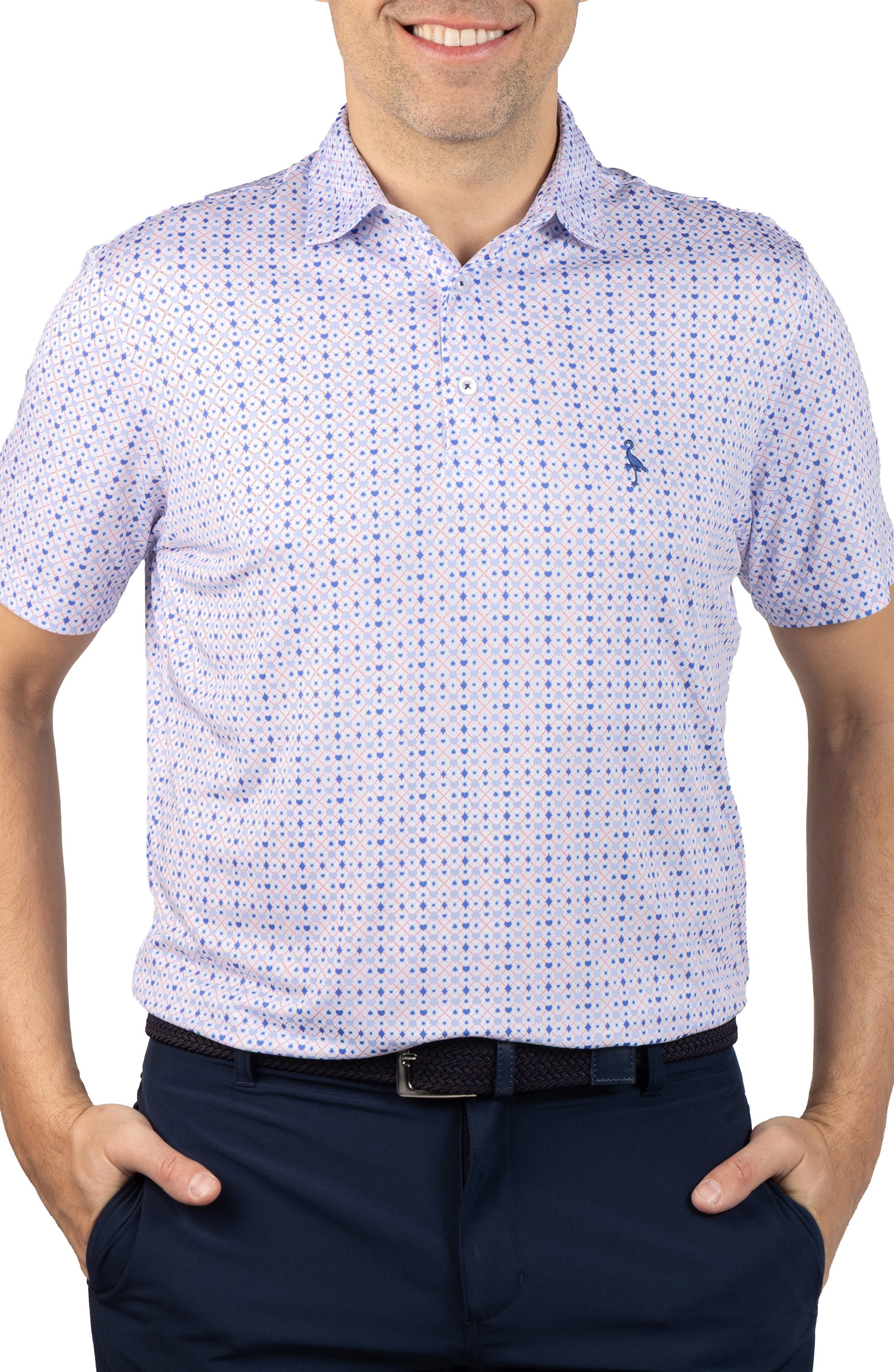 Dealer's Choice Print Performance Polo