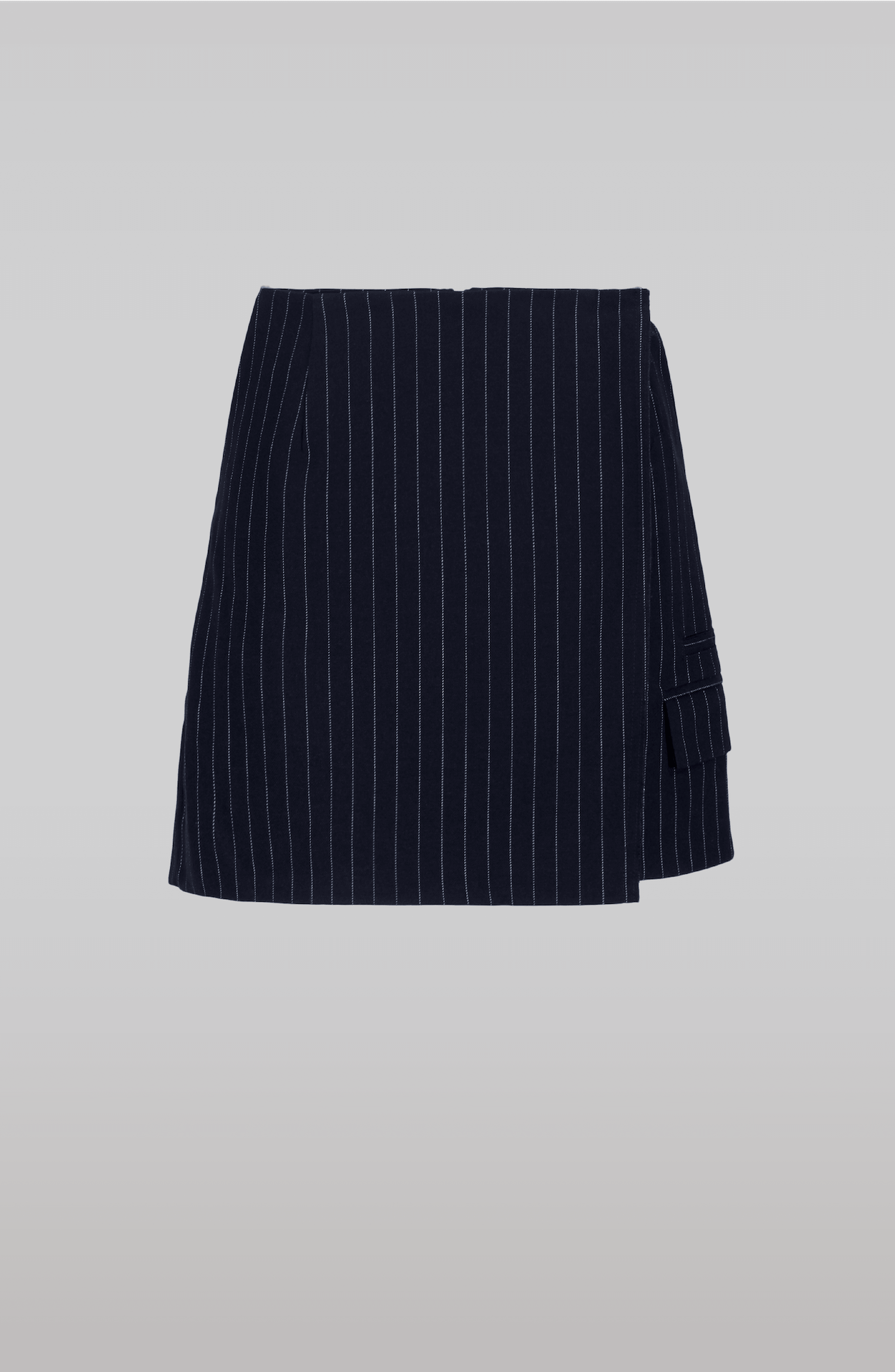 Pinstripe Skirt