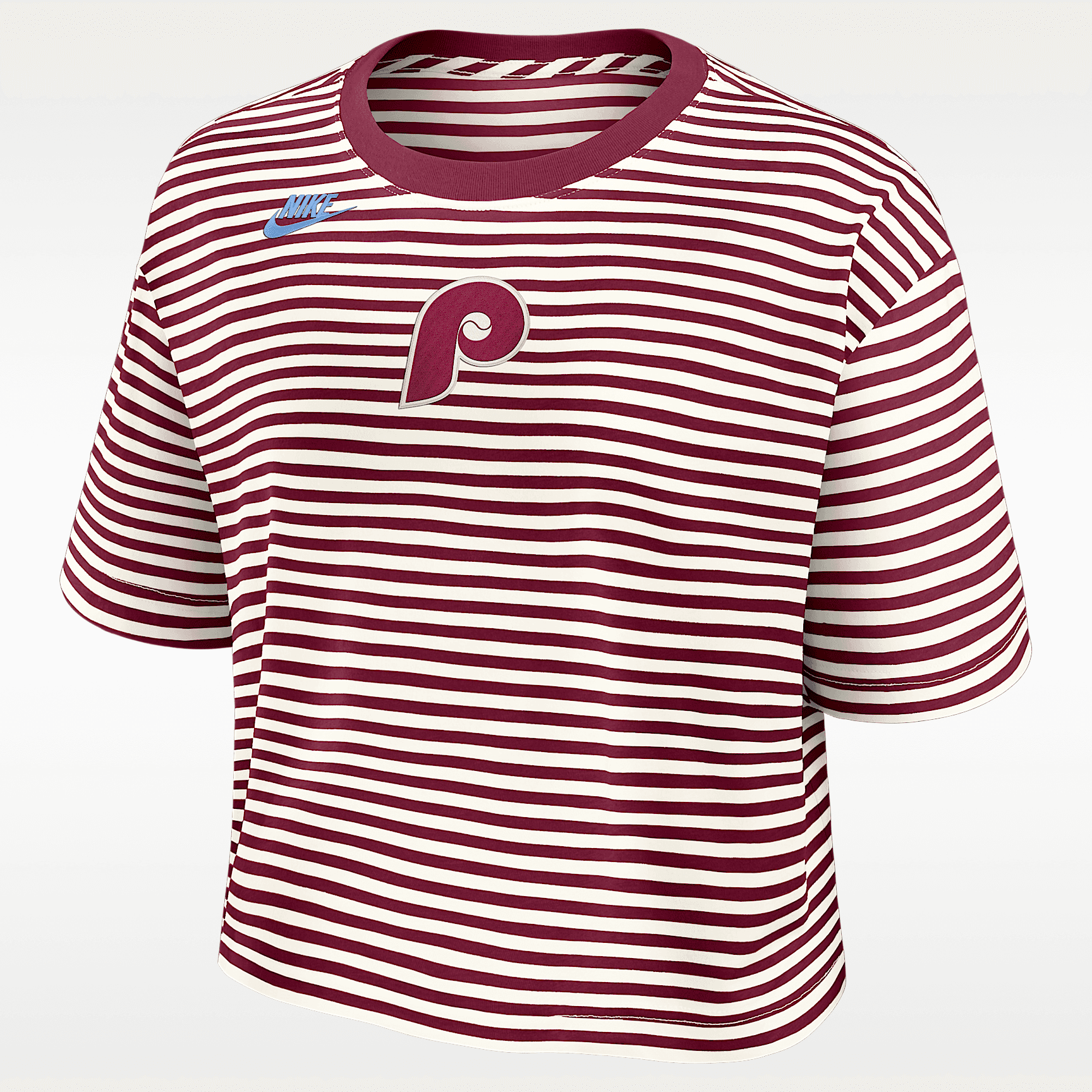 Philadelphia Phillies Cooperstown Logo Striped