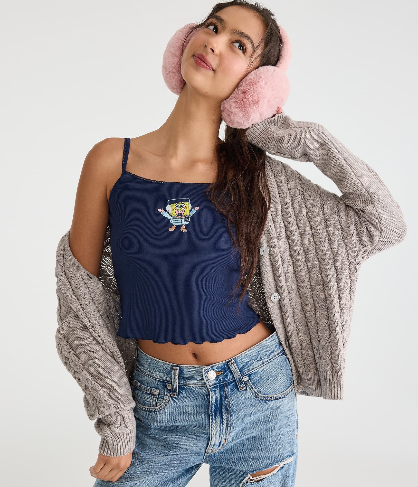 SpongeBob x Aero Chilly SpongeBob Sleep Tank